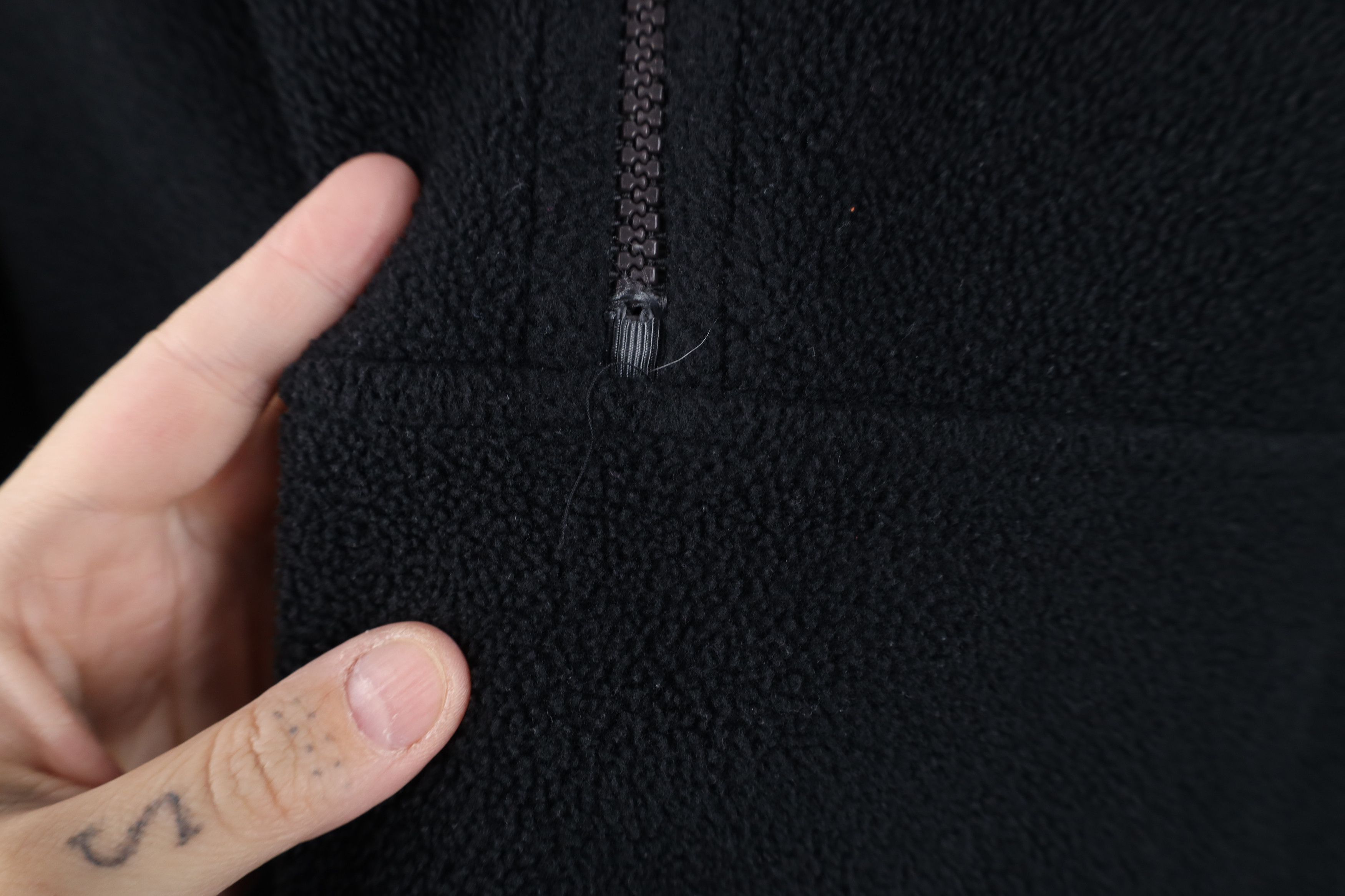 Vintage Vintage 90s Streetwear Half Zip Fleece Pullover Sweater Size US L / EU 52-54 / 3 - 5 Thumbnail