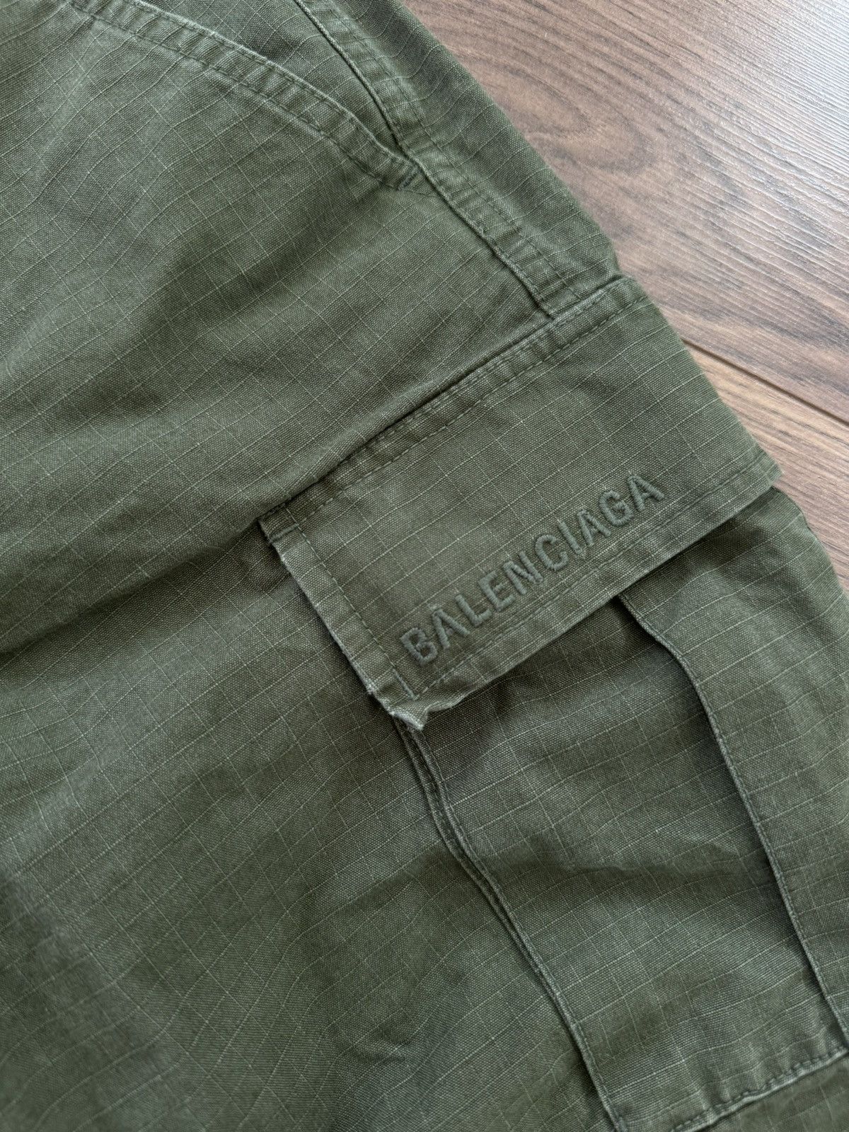 Balenciaga Balenciaga Slim Cargo Khaki Pants 46 Size US 30 / EU 46 - 3 Thumbnail