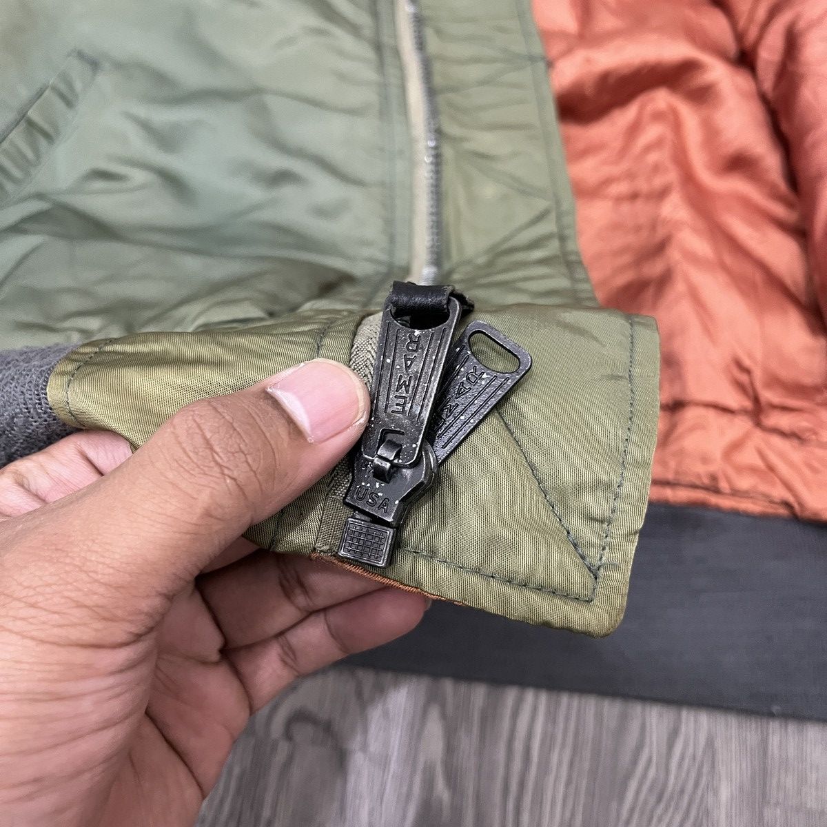 Avirex Sunfaded Vintage Avirex Ma 1 Fyl Jacket Bomber Reversible Size US M / EU 48-50 / 2 - 13 Thumbnail