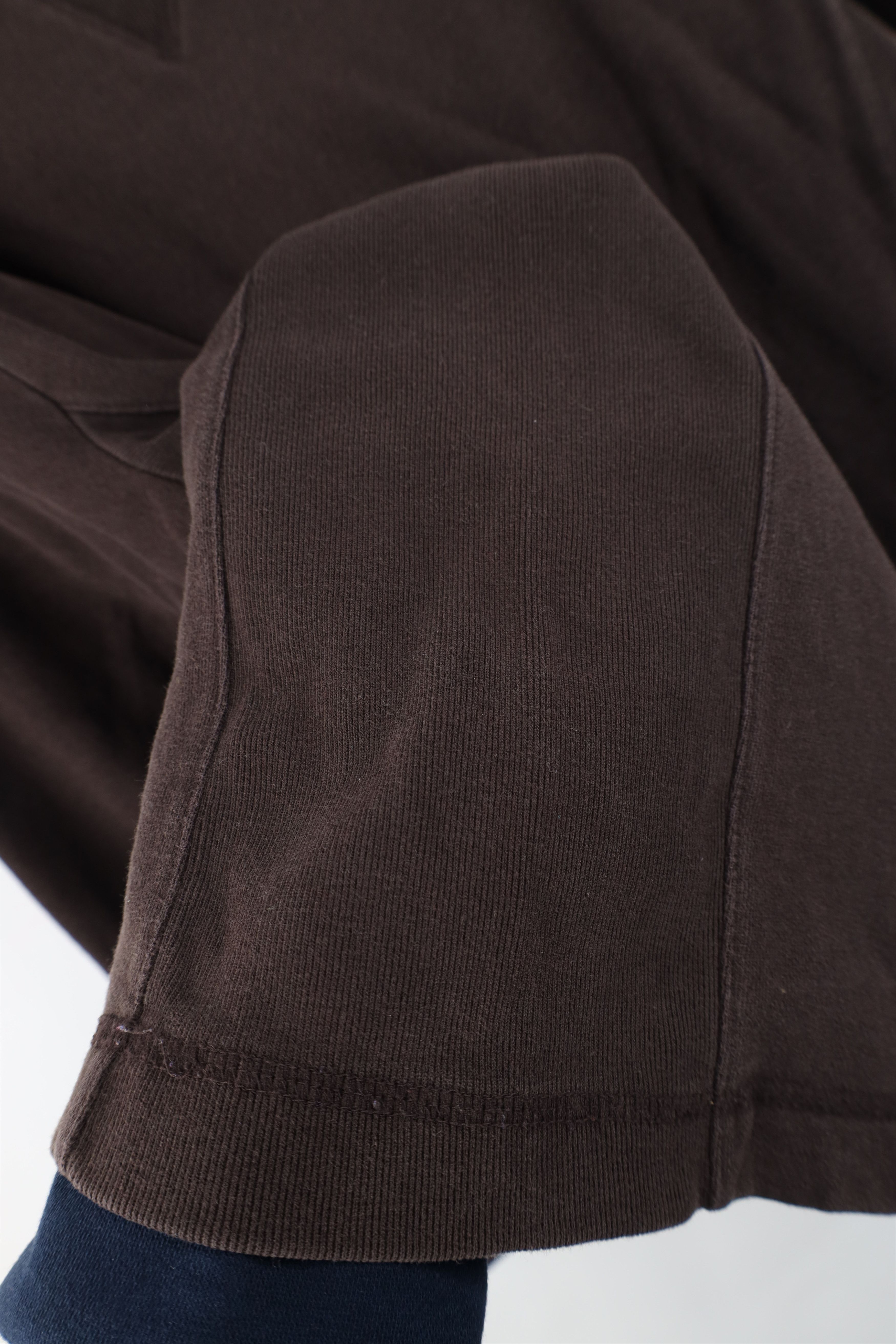 Express Vintage 90s Express Crewneck Sweatshirt Chocolate Brown Size M / US 6-8 / IT 42-44 - 9 Thumbnail