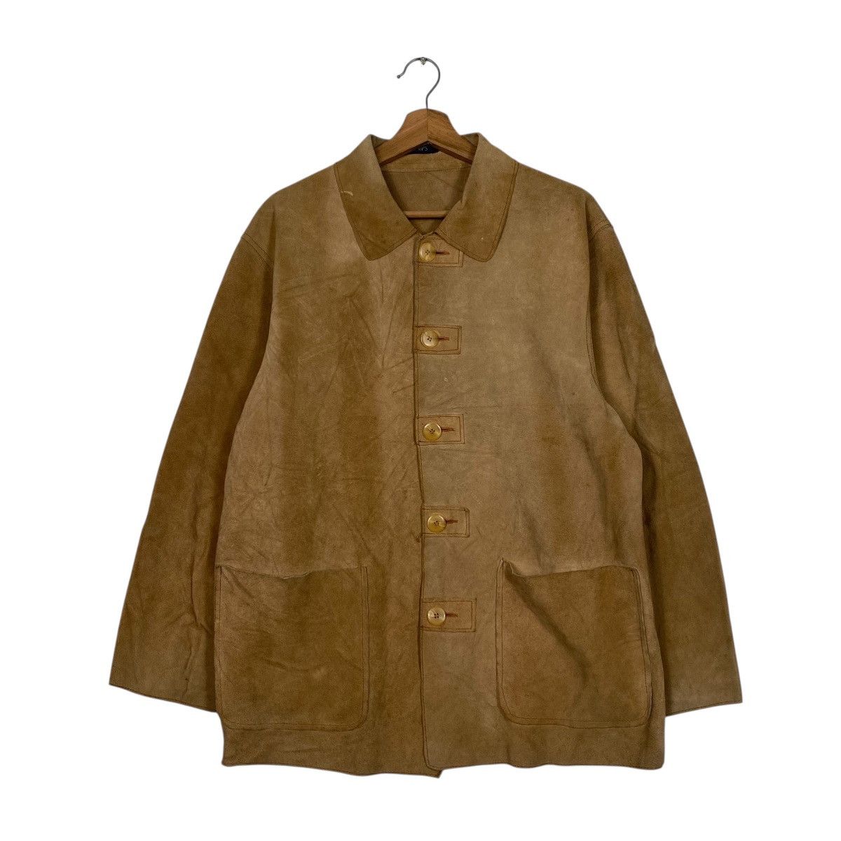SHIPS JAPAN SUEDE LEATHER JACKET