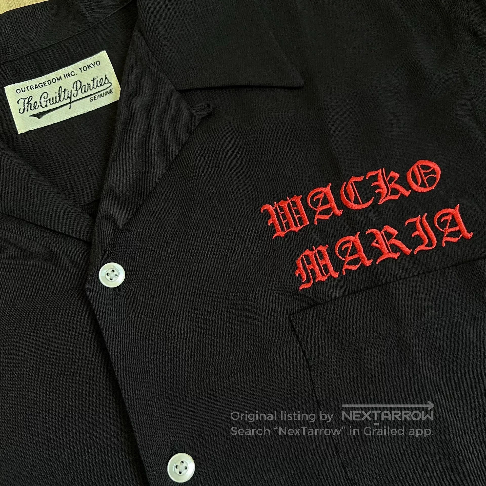 Wacko Maria WACKO MARIA Check Open Collar Shirt. Size US M / EU 48-50 / 2 - 1 Thumbnail