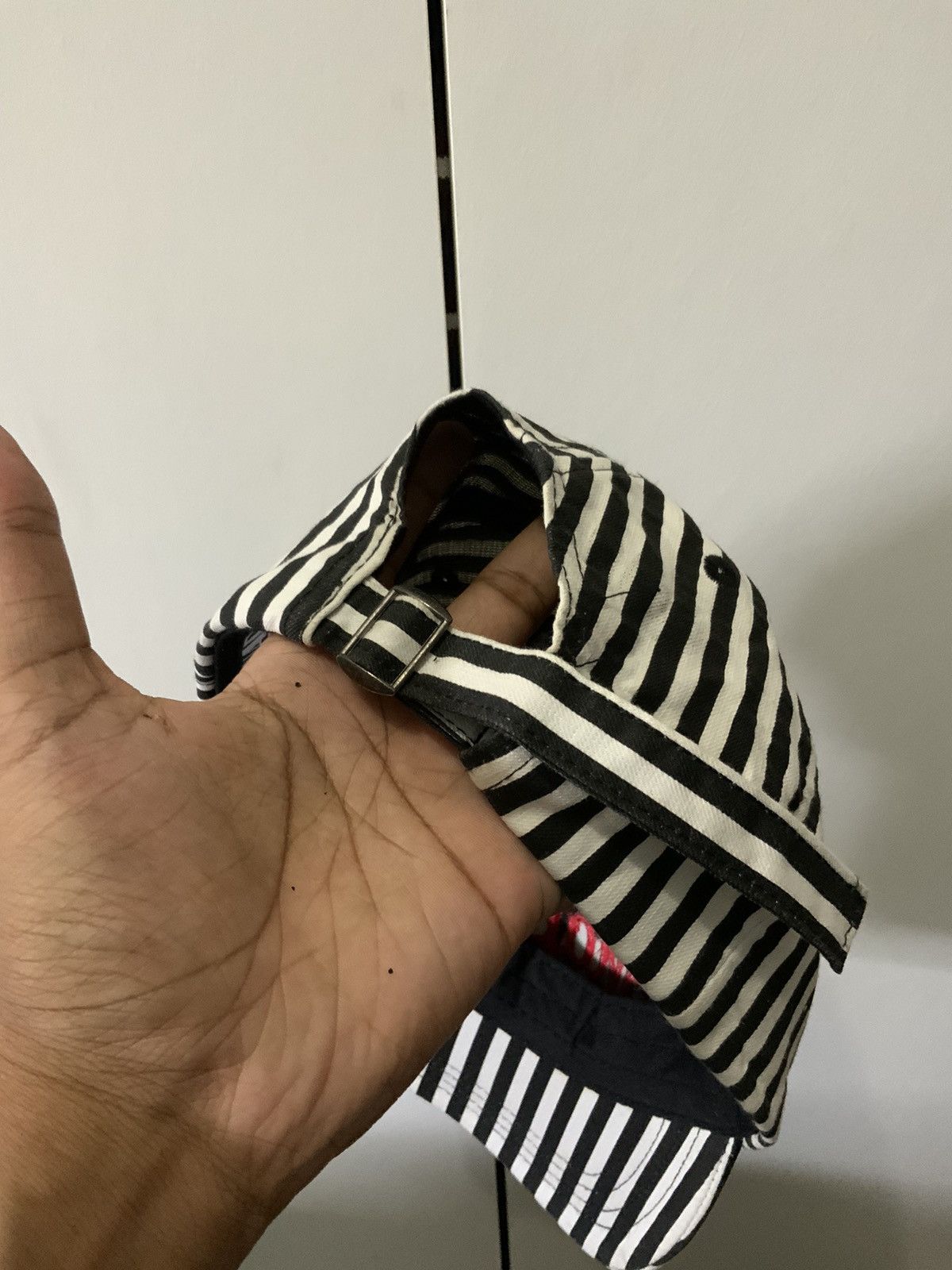 If Six Was Nine Anap Girl Striped Punk Hat Size ONE SIZE - 10 Thumbnail