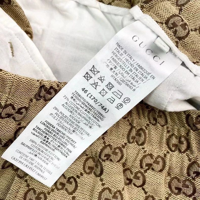 Gucci Gucci Full printed logo casual pants Size US 30 / EU 46 - 5 Thumbnail