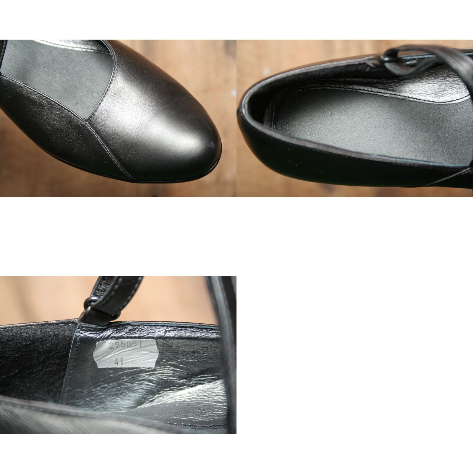 Vintage VINTAGE NAOT Cuore Metallic Road Leather Mary Jane Pumps HEEL US 10 EU 41 Womens Size US 10 / IT 40 - 8 Thumbnail