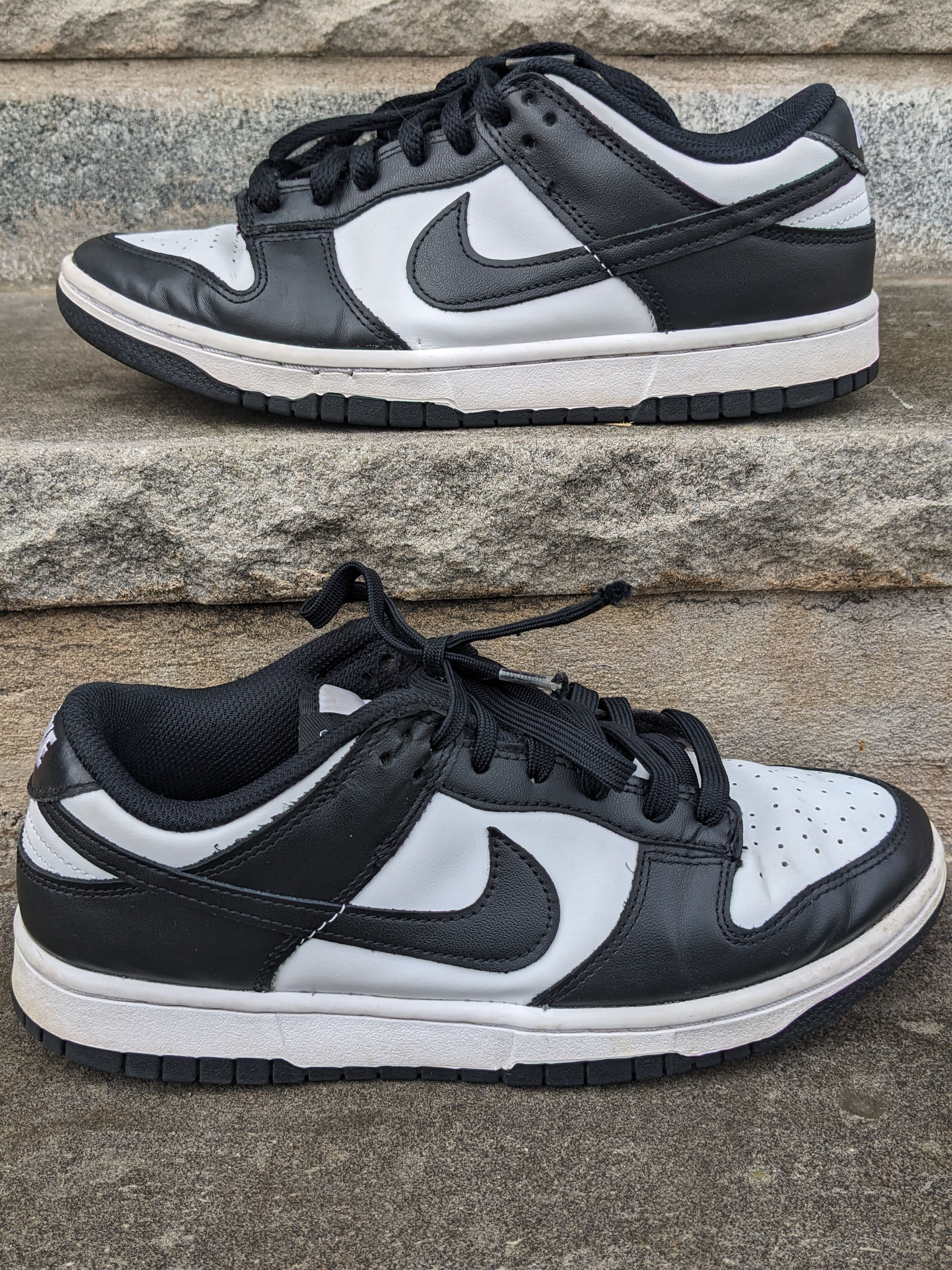 Designer × Nike Nike Dunk Low Panda DD1503-101 Women's Sneakers Shoes 8.5 Size US 8.5 / IT 38.5 - 1 Thumbnail