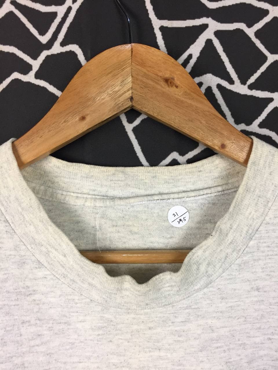 Lee Vtg 90s Lee Heritage Logo Single Stitch Heather Grey Tee Size US L / EU 52-54 / 3 - 4 Thumbnail