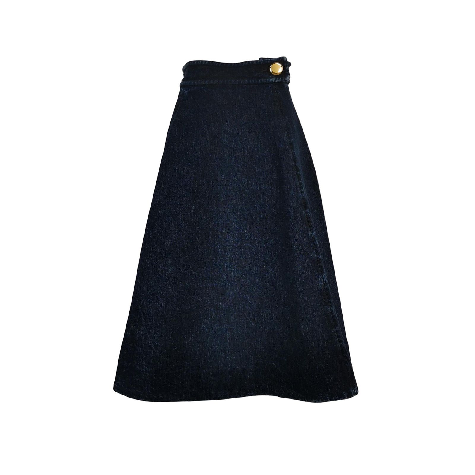 Prada Prada Denim Midi Skirt Size 38 Size 26" / US 2 / IT 38 - 1 Thumbnail