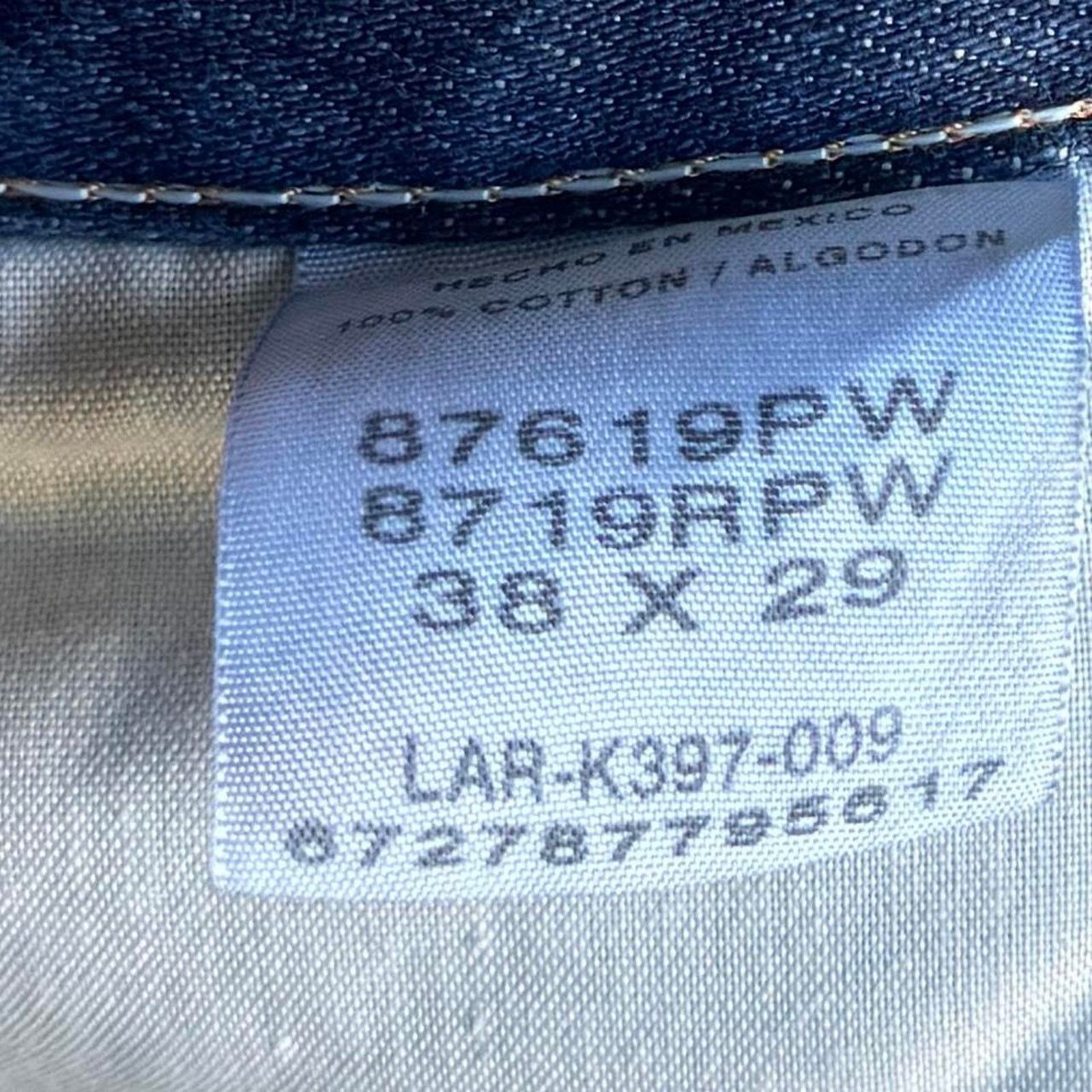 Japanese Brand × Rustler × Vintage Vintage Y2K Levi’s Style Grunge Opium Dark Wash Denim Jeans Size US 36 / EU 52 - 4 Thumbnail