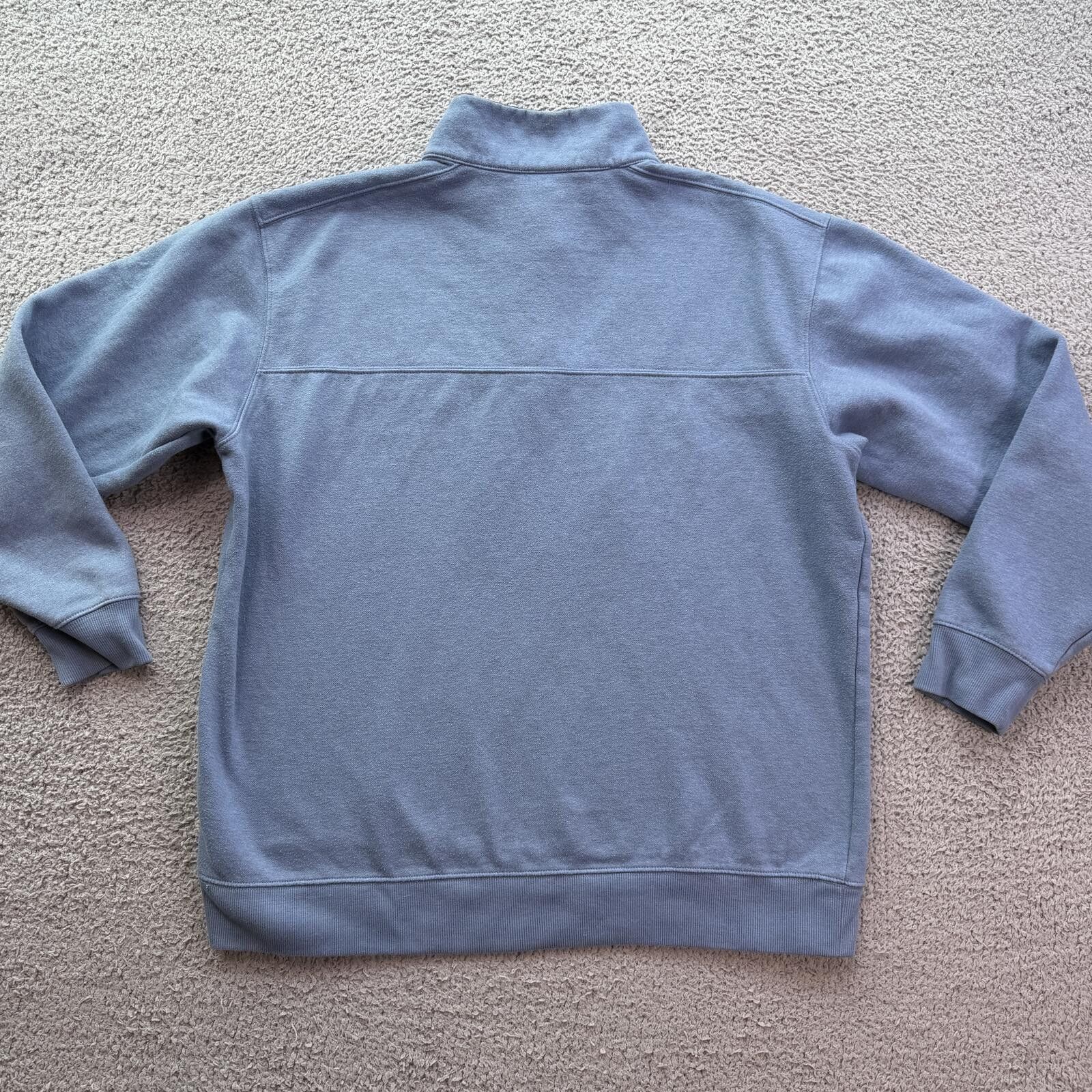 The North Face Columbia Quarter Zip Fleece Pullover Sweatshirt Blue XL Size XL / US 12-14 / IT 48-50 - 2 Thumbnail