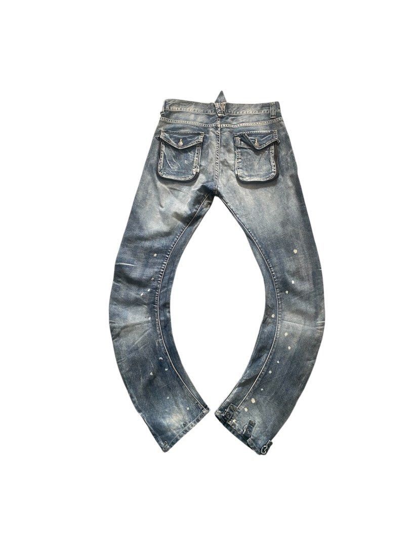 PPFM Japanese PPFM curve distressed denim Size US 30 / EU 46 - 2 Thumbnail