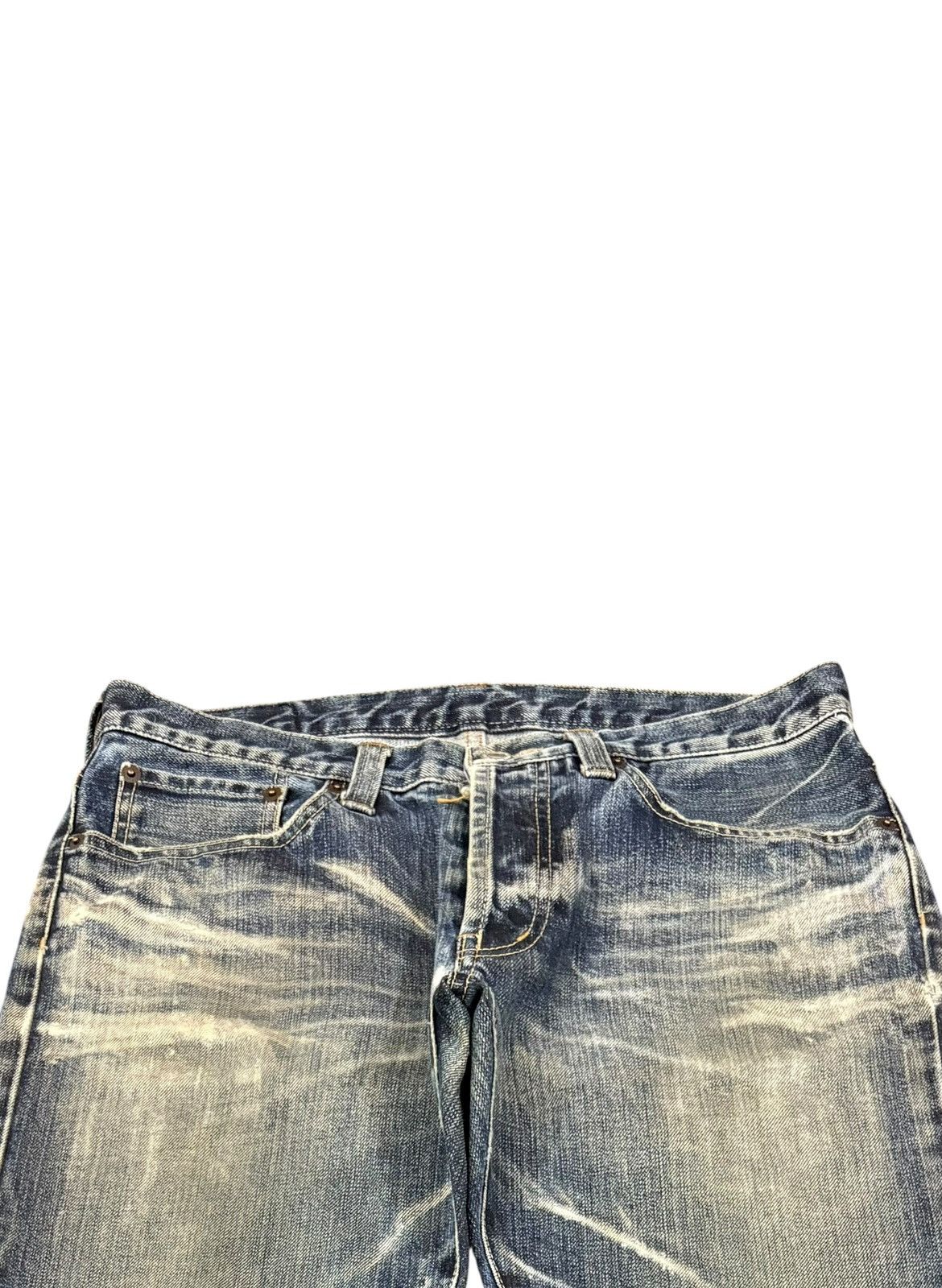 Takeo Kikuchi Vintage Takeo Kikuchi Rusty Mud Wash Distressed Jeans Size US 31 - 4 Thumbnail