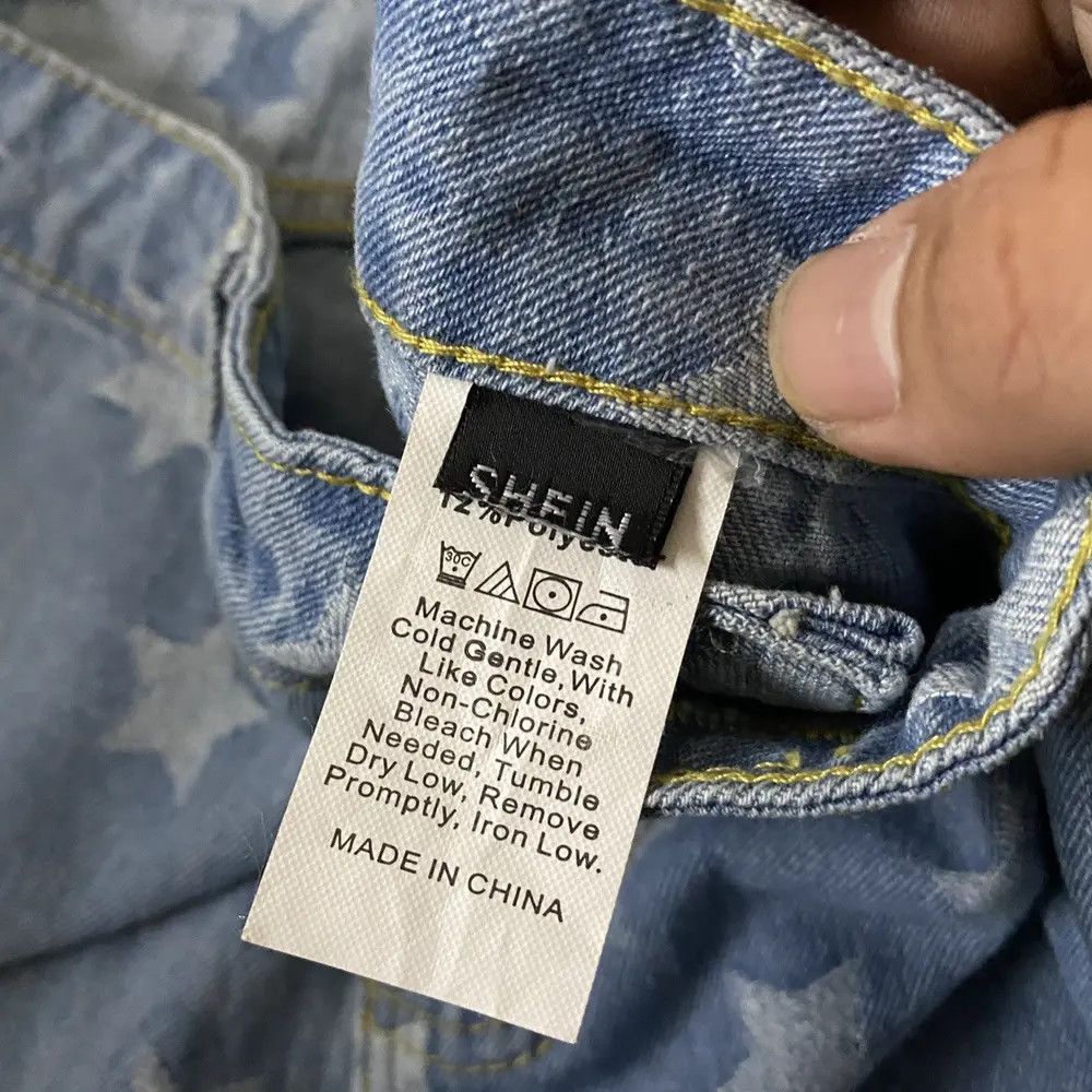 Shein 2000's Shein Super Flare Starlium Distressed Jeans Size US 40 / EU 56 - 16 Thumbnail