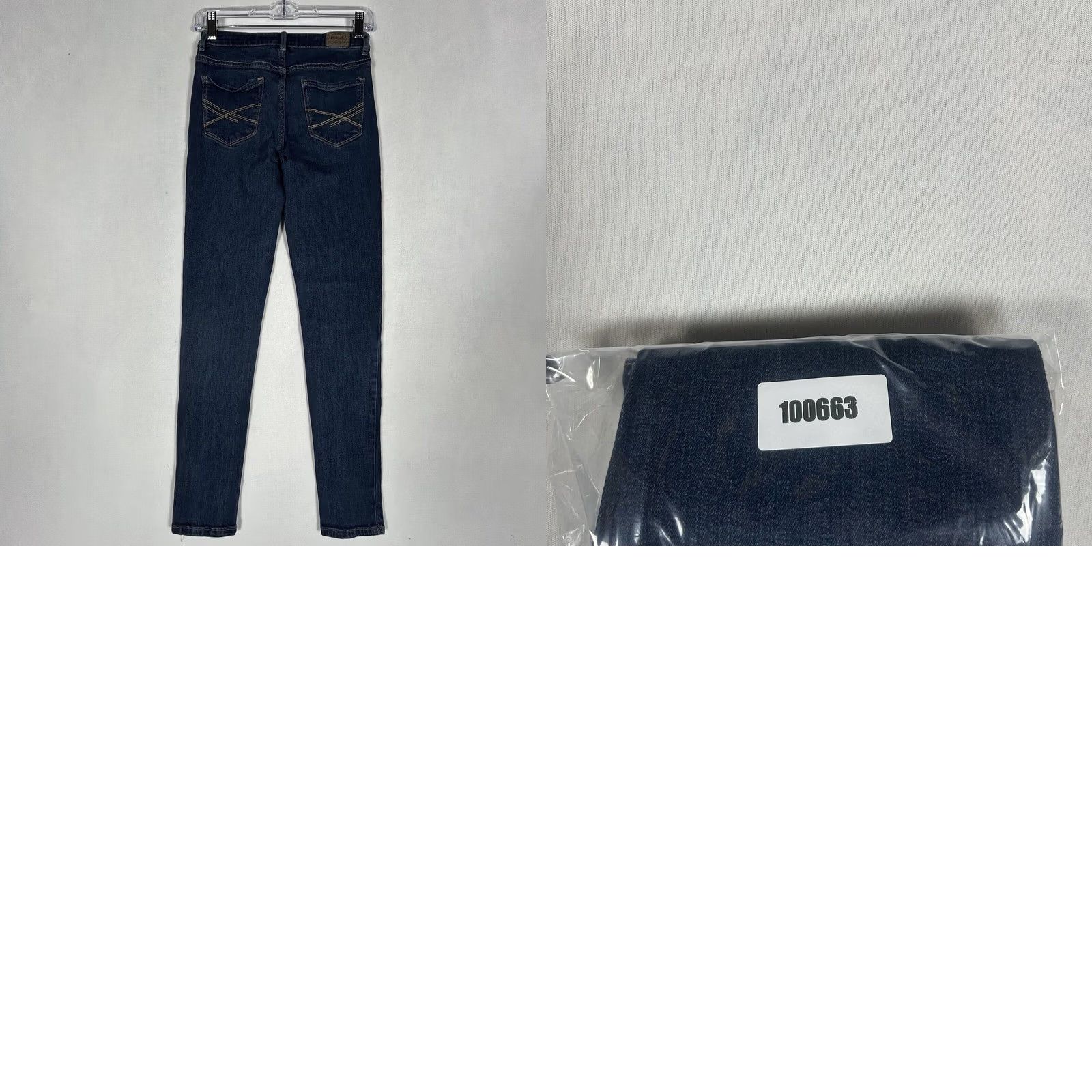 Vintage Aéropostale Ayla High Rise Jegging Jeans Dark Wash Size 2 Reg Women Slim Denim 5-Pocket Pants Size 26" / US 2 / IT 38 - 8 Thumbnail
