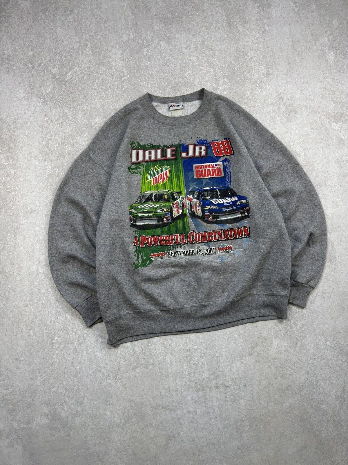Chase Authentics Vintage Chase Authentic Dale JR 2007 Nascar Racing Sweatshir Size US XXL / EU 58 / 5 - 2 Thumbnail