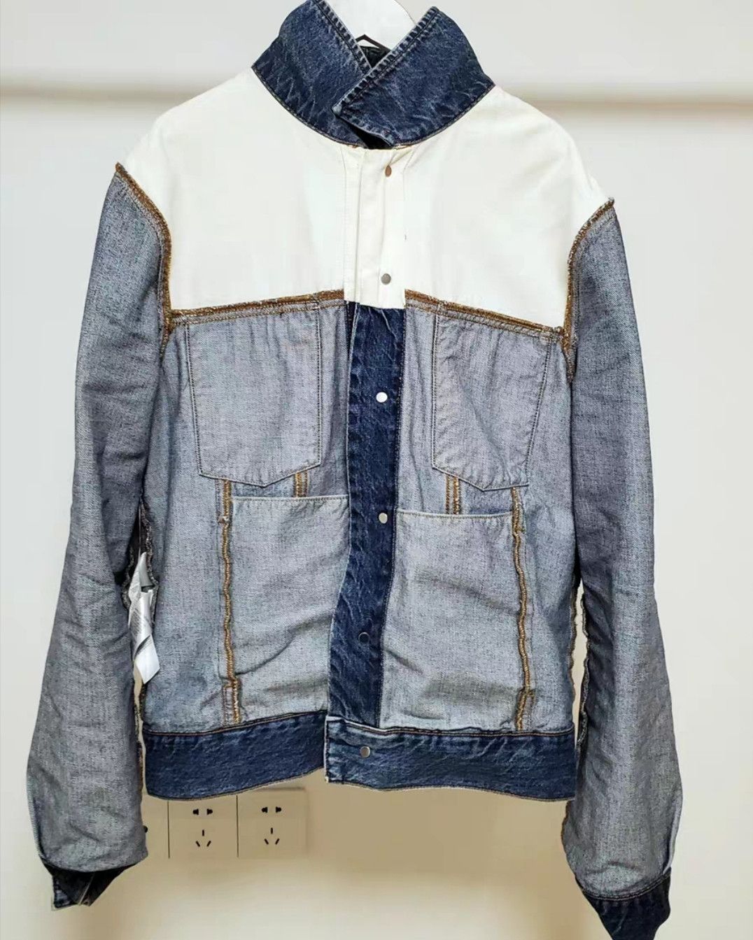 Raf Simons Raf Simons CK Colorblocked Denim Jacket Size US M / EU 48-50 / 2 - 7 Thumbnail