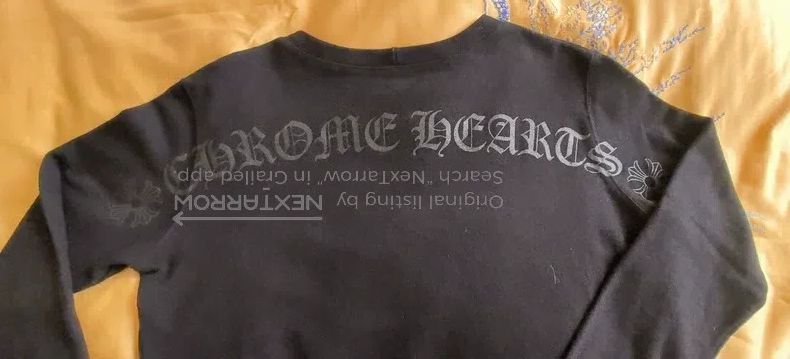 Chrome Hearts CHROME HEARTS Size M Black sweater Size US M / EU 48-50 / 2 - 1 Thumbnail