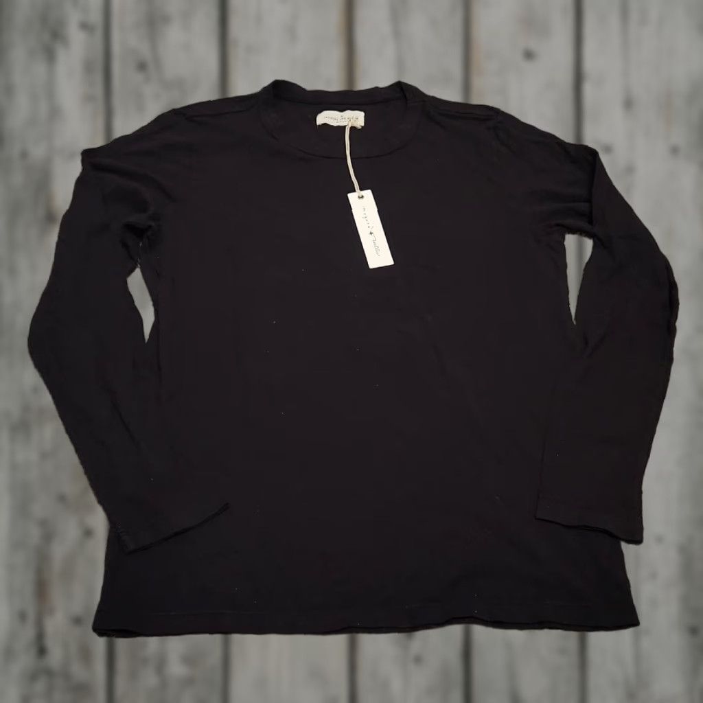 Imogene + Willie VINTAGE Imogene & Willie Black Long Sleeve Men M T-Shirt Size US M / EU 48-50 / 2 - 1 Thumbnail