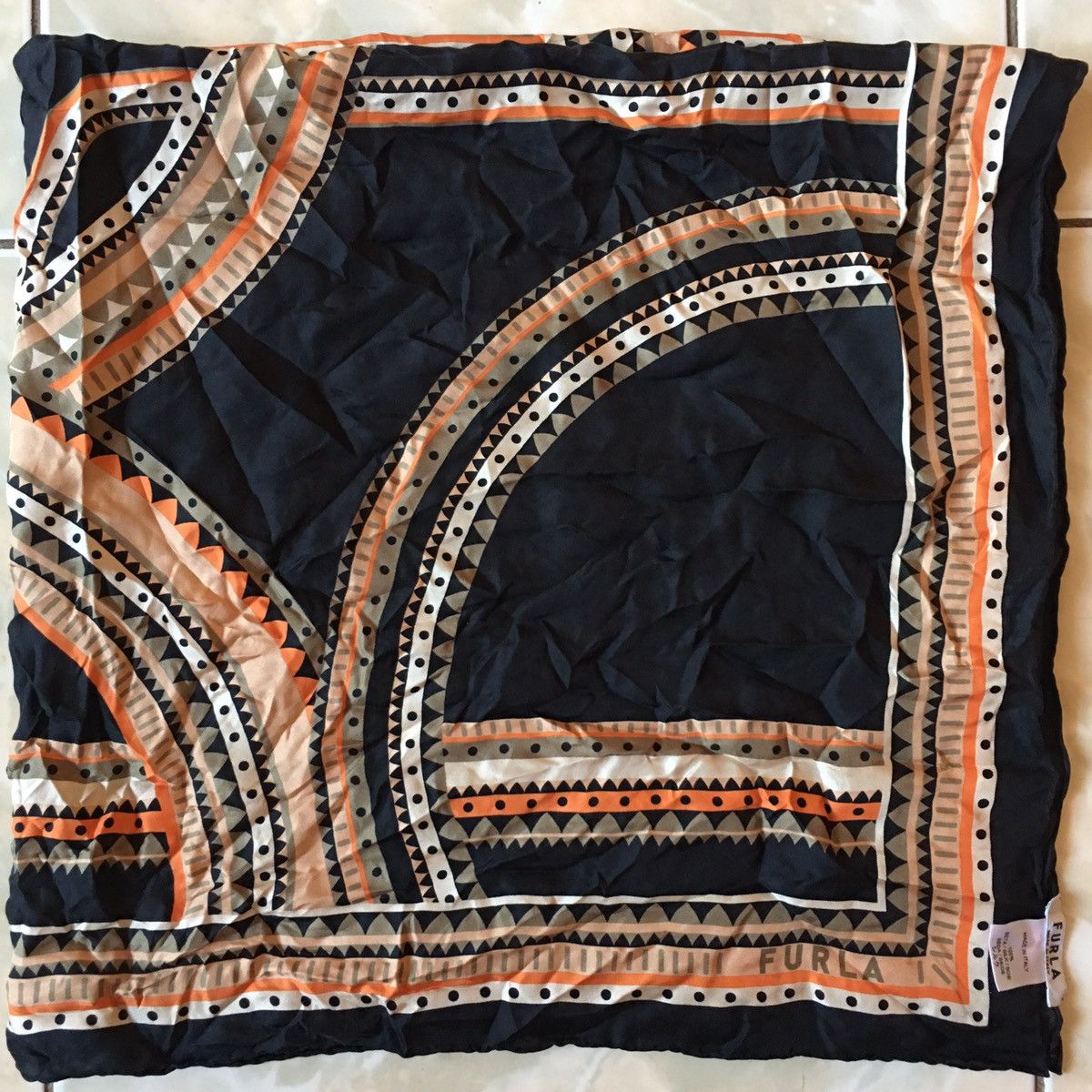 Furla Furla Tortona Nero Scarf Size ONE SIZE - 1 Thumbnail