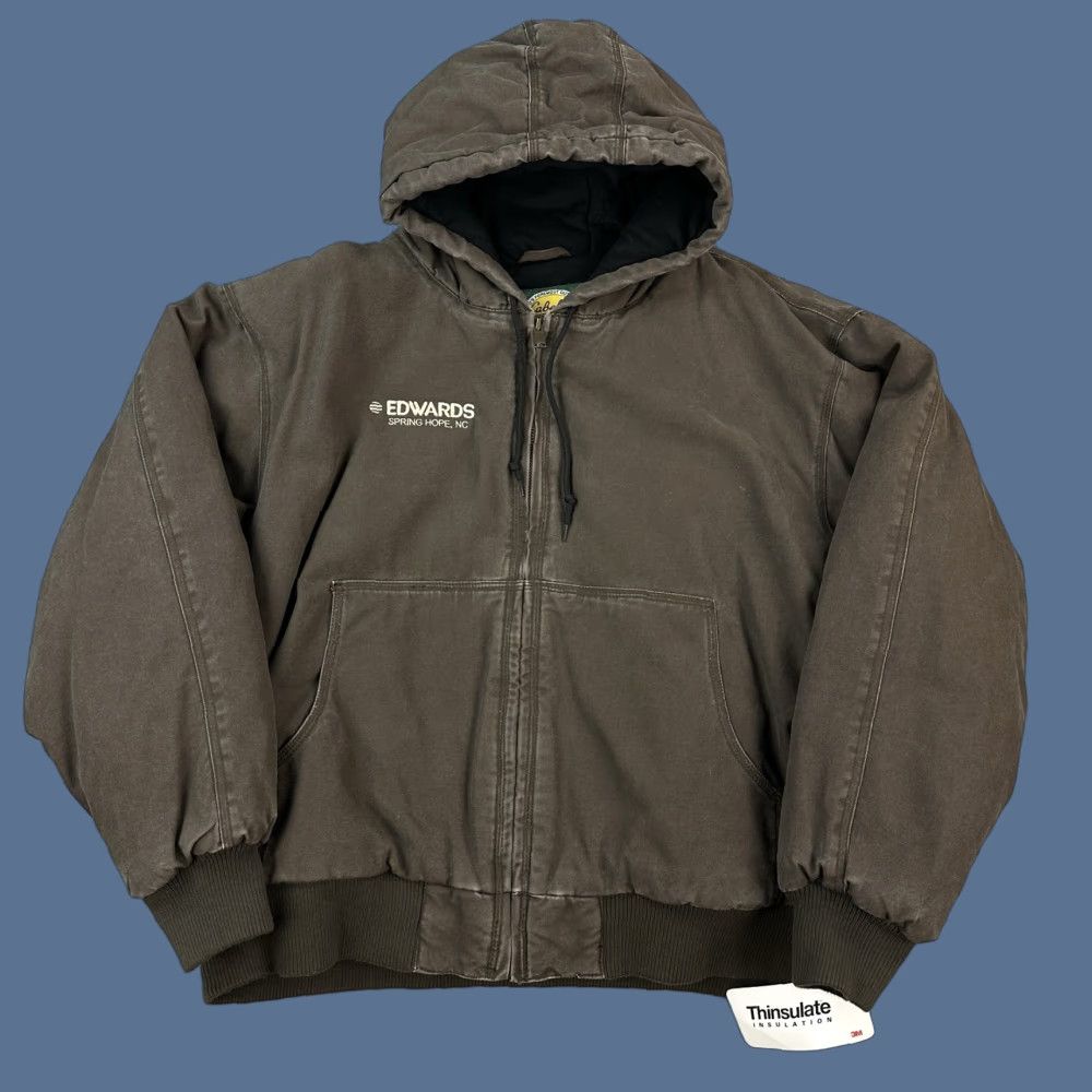 Vintage VINTAGE Cabela's Jacket Mens 2XL Brown Duck Canvas Thinsulate Workwear Deadstock Size US XXL / EU 58 / 5 - 1 Thumbnail