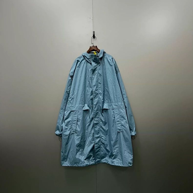 Prada Prada Blue nylon hooded long coat 2502-Nextarrow Size US XXL / EU 58 / 5 - 1 Thumbnail