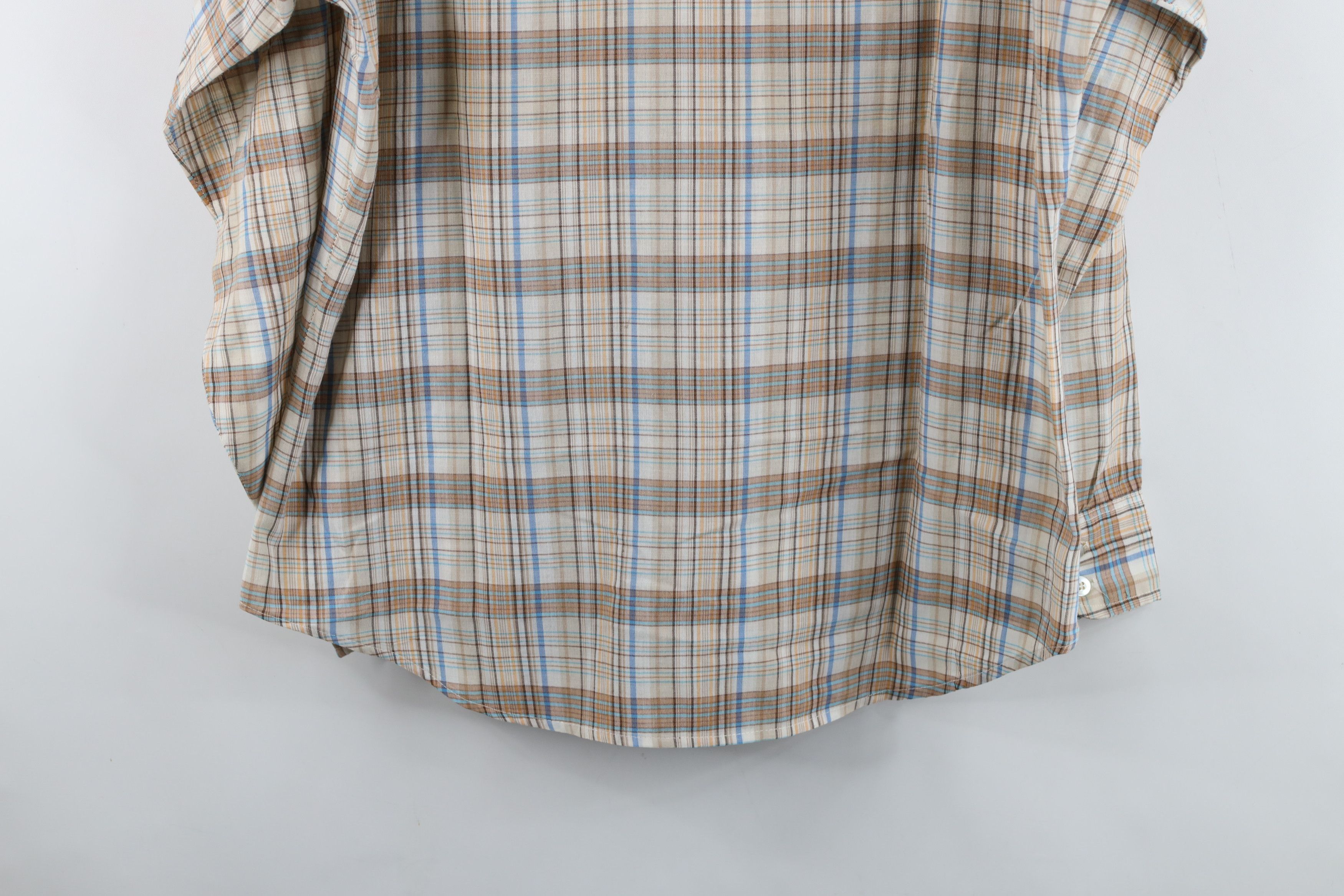 Levi's Vintage 70s Levis Western Cowboy Button Shirt Plaid USA Size US L / EU 52-54 / 3 - 14 Thumbnail