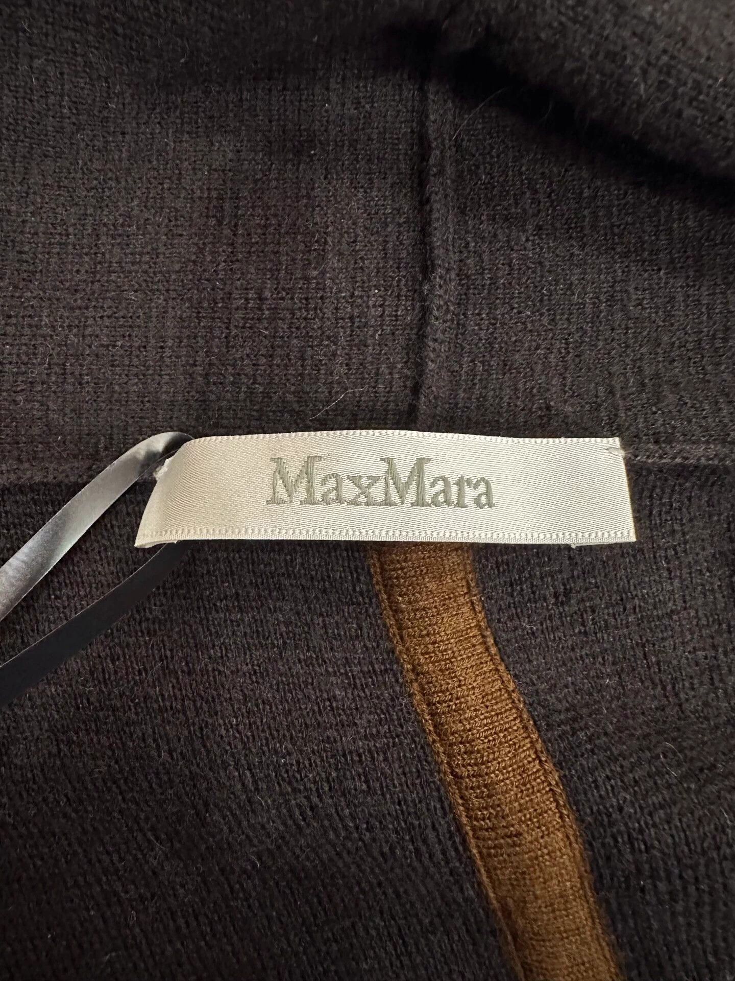Max Mara MaxMara brown stripe blk laces wool coat women's M Size M / US 6-8 / IT 42-44 - 4 Thumbnail
