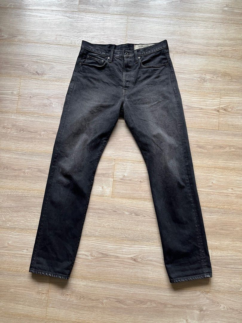Kapital 14 Oz Black Denim 5 P Monkey Cisco | Grailed