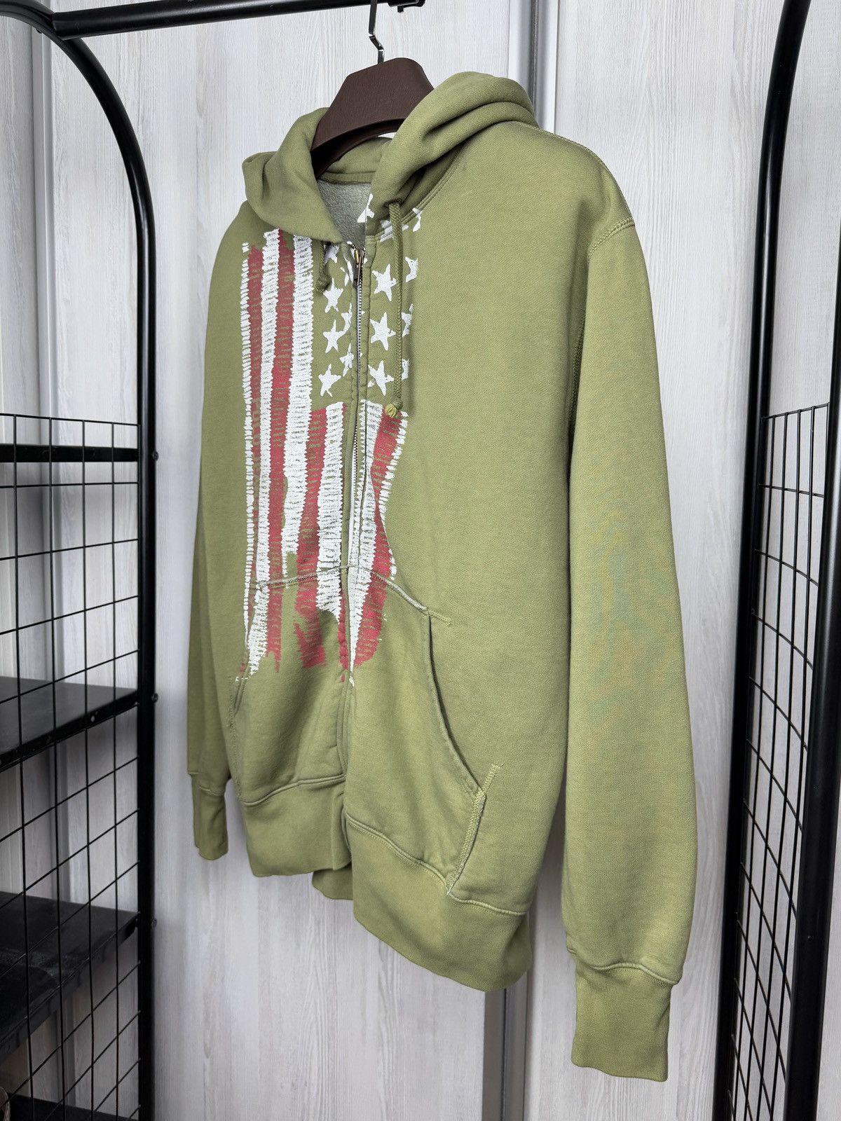 Polo Ralph Lauren Polo Jeans Company Ralph Lauren green american flag hoodie Size US S / EU 44-46 / 1 - 5 Thumbnail