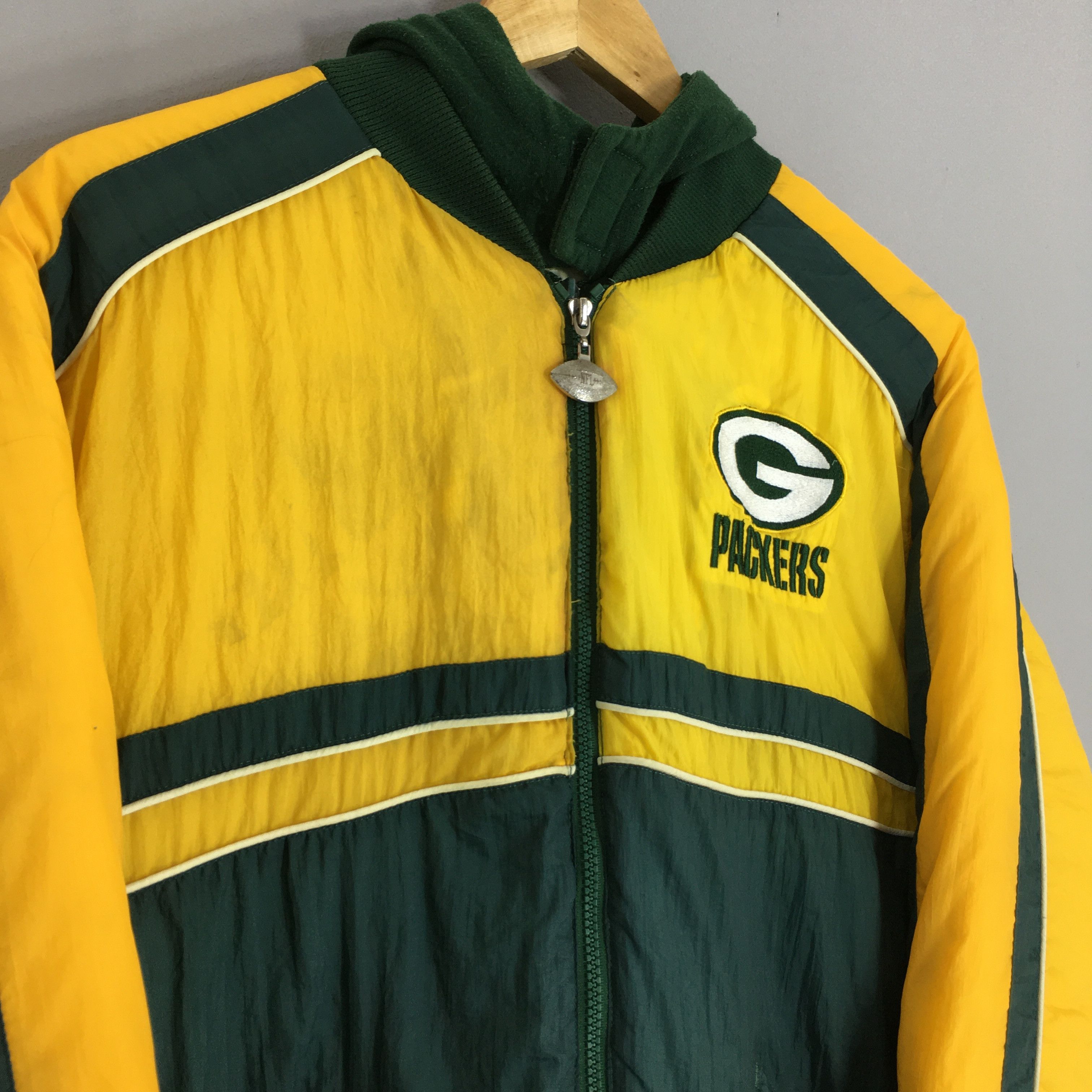 NFL × Vintage Vintage Green Bay Packers NFL Zipper Jacket Small Size US S / EU 44-46 / 1 - 3 Thumbnail