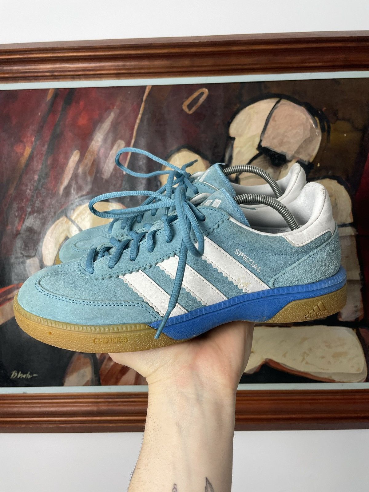 Adidas Adidas Special Low Hype Sneakers Light Blue 2014 Casual Rare Size US 7 / EU 40 - 3 Thumbnail