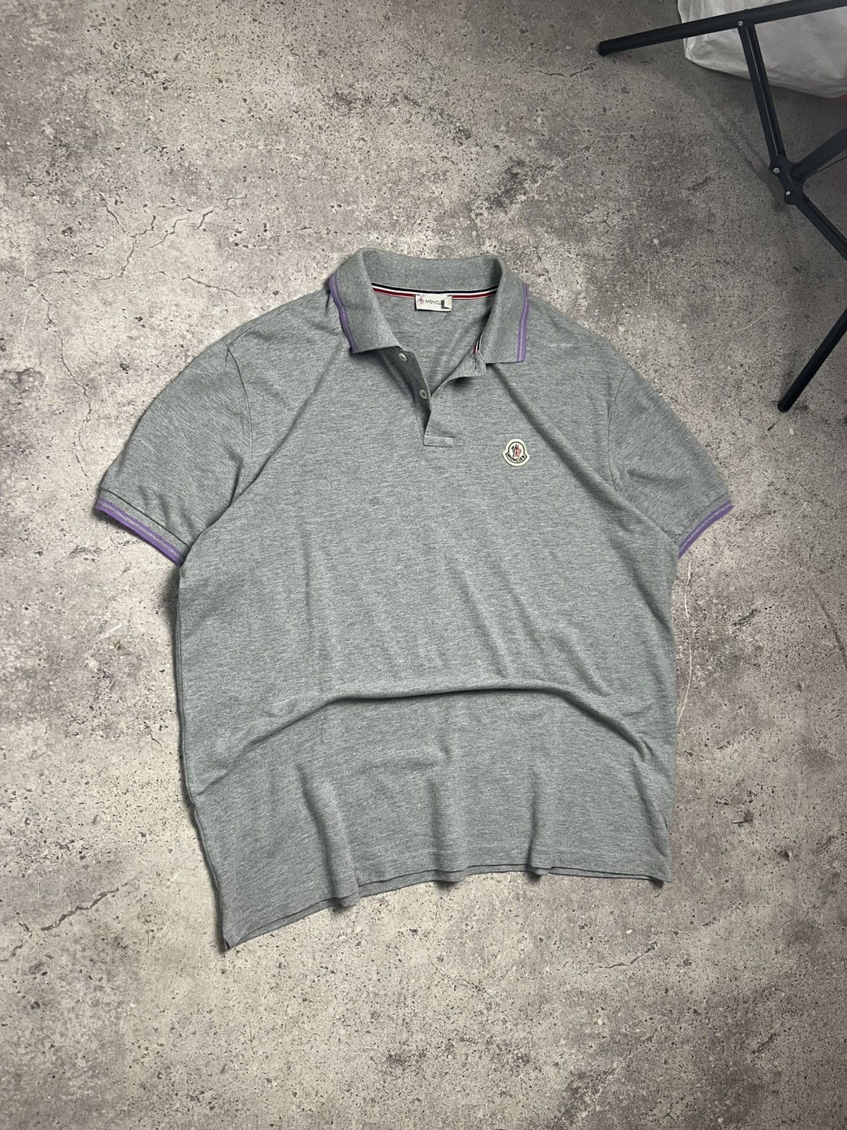 Moncler Moncler Polo Luxury t shirt size Xl Size US XXL / EU 58 / 5 - 2 Thumbnail