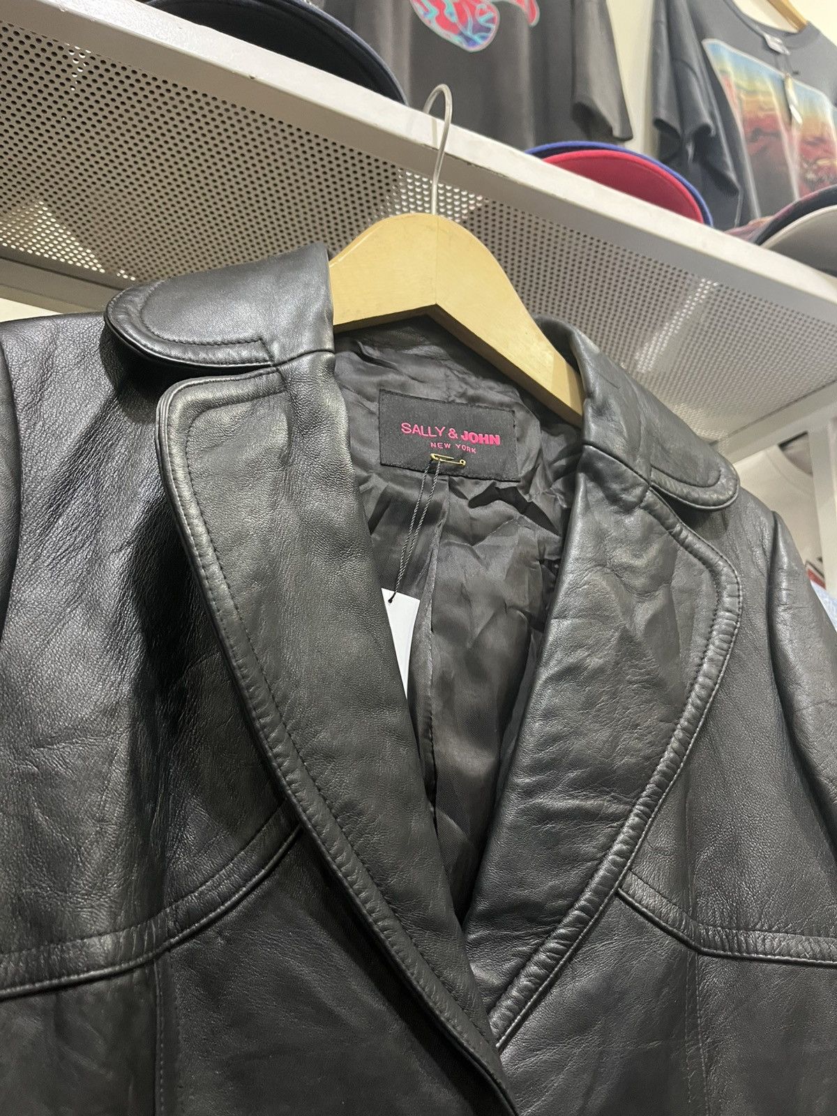 Genuine Leather Saly & John New York Leather Jacket Size M / US 6-8 / IT 42-44 - 4 Thumbnail