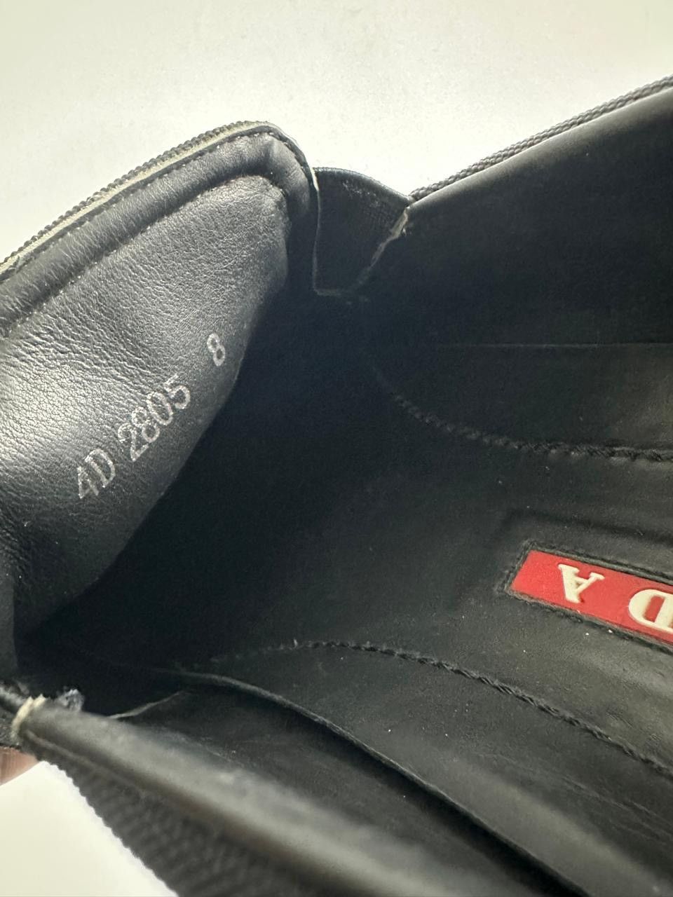 Prada Prada Sport Black Canvas Slip On Sneakers Size 8 Size US 8 / EU 41 - 7 Thumbnail