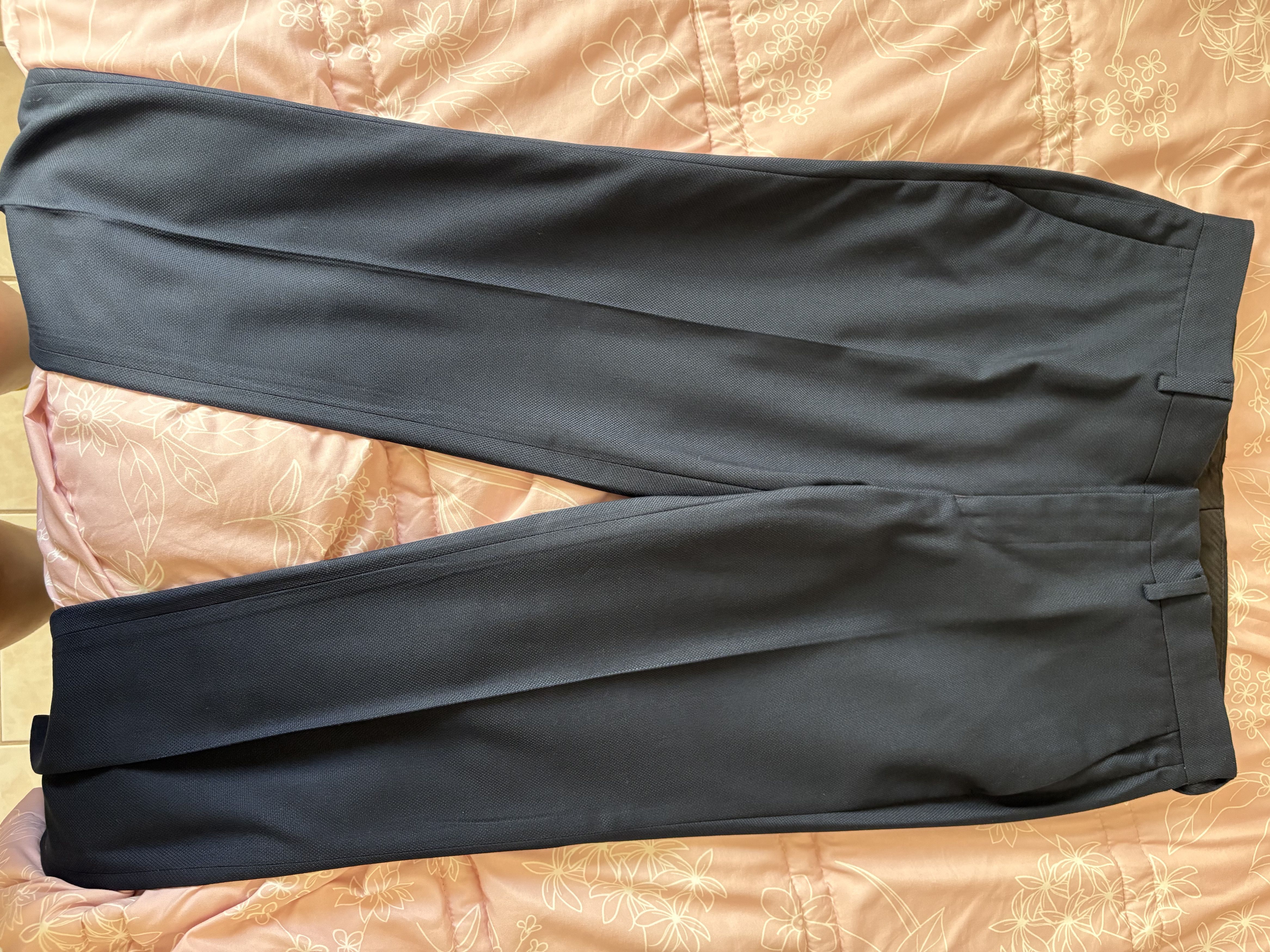 Topman Topman Men’s 38R Suit Set Dark Blue Blazer Pants Shirt Size 38R - 7 Thumbnail