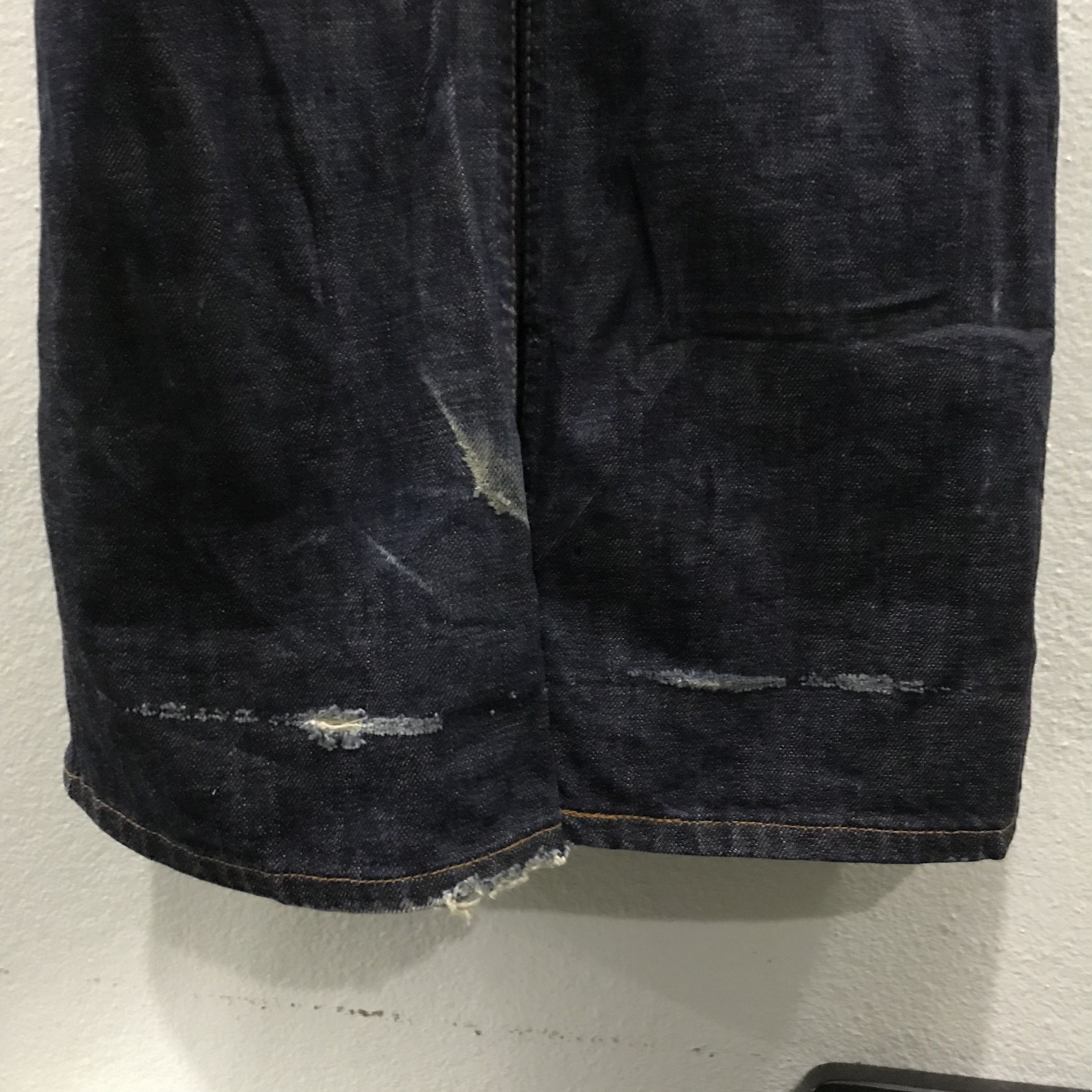 Levi's Vintage 90s Levi’s 516 Denim Blue Dark Wash Bootcut Jeans Size US 34 / EU 50 - 8 Thumbnail