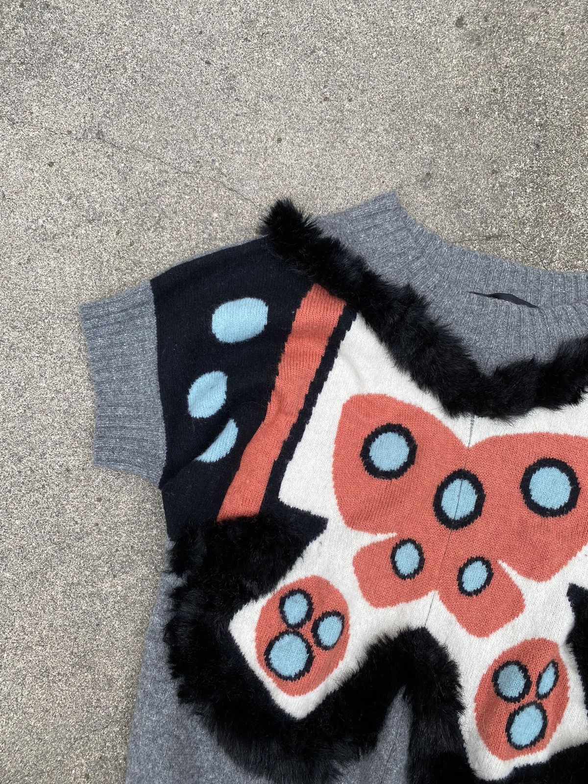 Issey Miyake × mercibeaucoup Mercibeaucoup by Issey Miyake- Wool/ Nylon Blend Dress Size L / US 10 / IT 46 - 12 Thumbnail