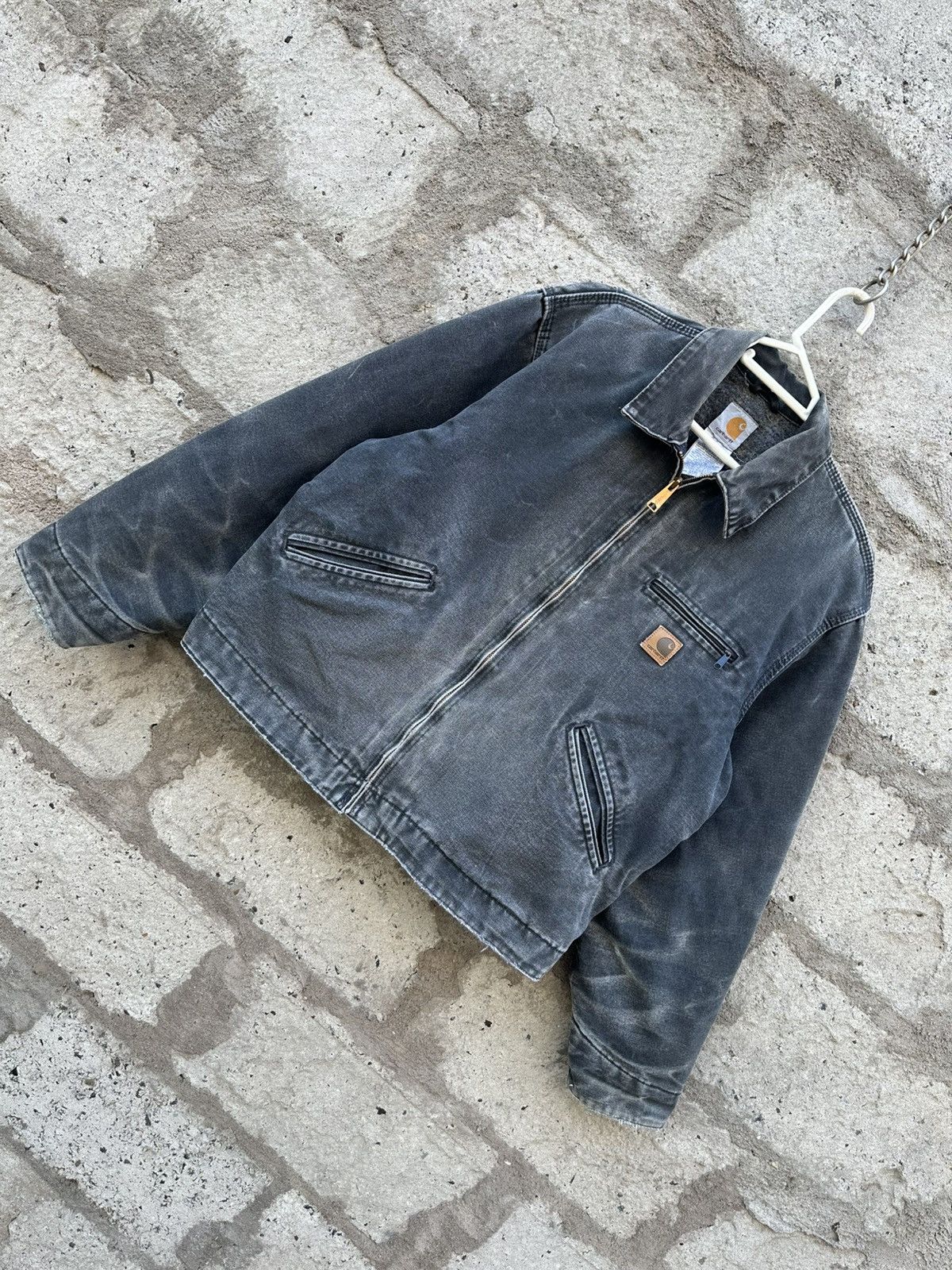 Carhartt faded Petrol Carhartt Detroit jacket J97 PTL Size US L / EU 52-54 / 3 - 2 Thumbnail