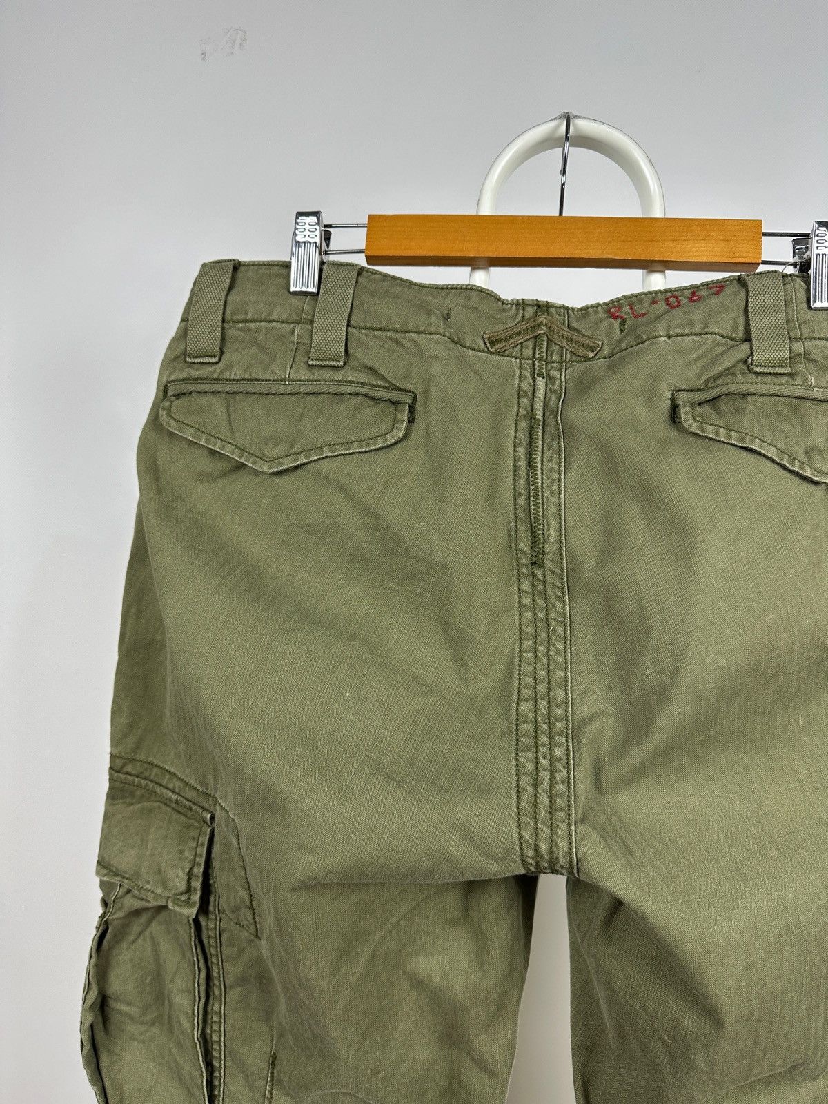 Japanese Brand Vintage Polo Ralph Lauren Cargo Tactical Multi Pockets Pants Size US 36 / EU 52 - 17 Thumbnail