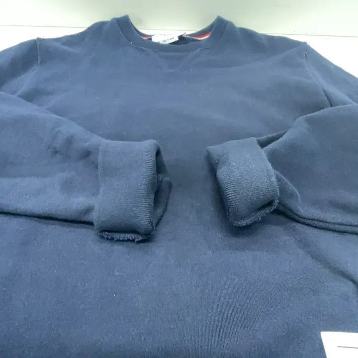 Thom Browne Thom Browne Classic Navy Crewneck Sweatshirt -2507 Size US L / EU 52-54 / 3 - 5 Thumbnail