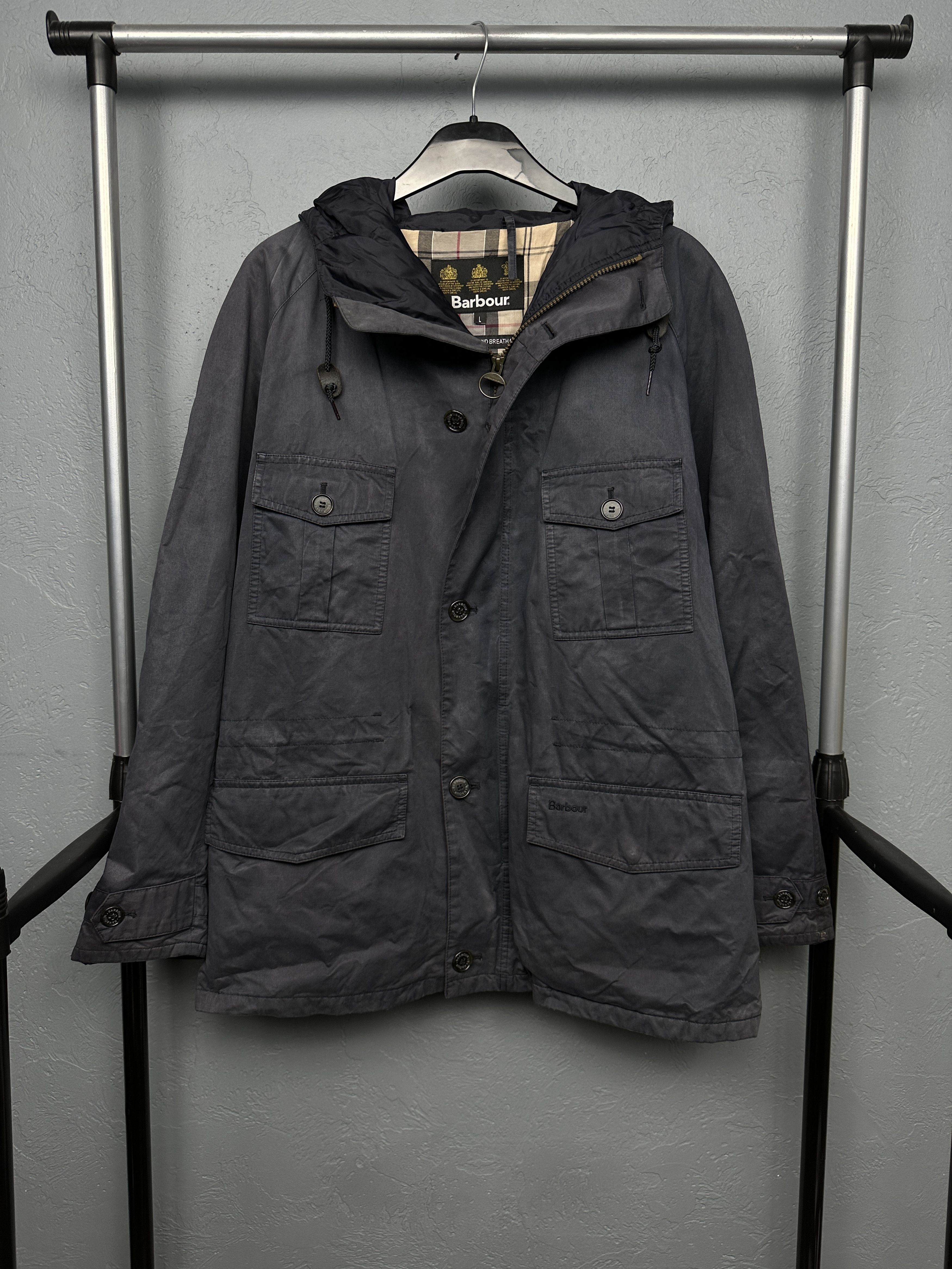 Barbour Barbour Vintage Mens Cornish Waterproof Jacket Size US L / EU 52-54 / 3 - 1 Thumbnail