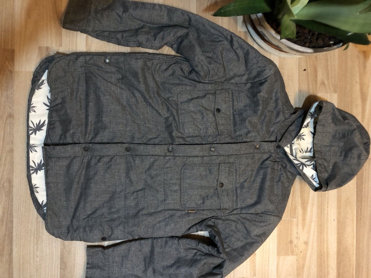 Vans Vans Mens Winter Jacket Size M California Textured Hre Size US M / EU 48-50 / 2 - 1 Thumbnail