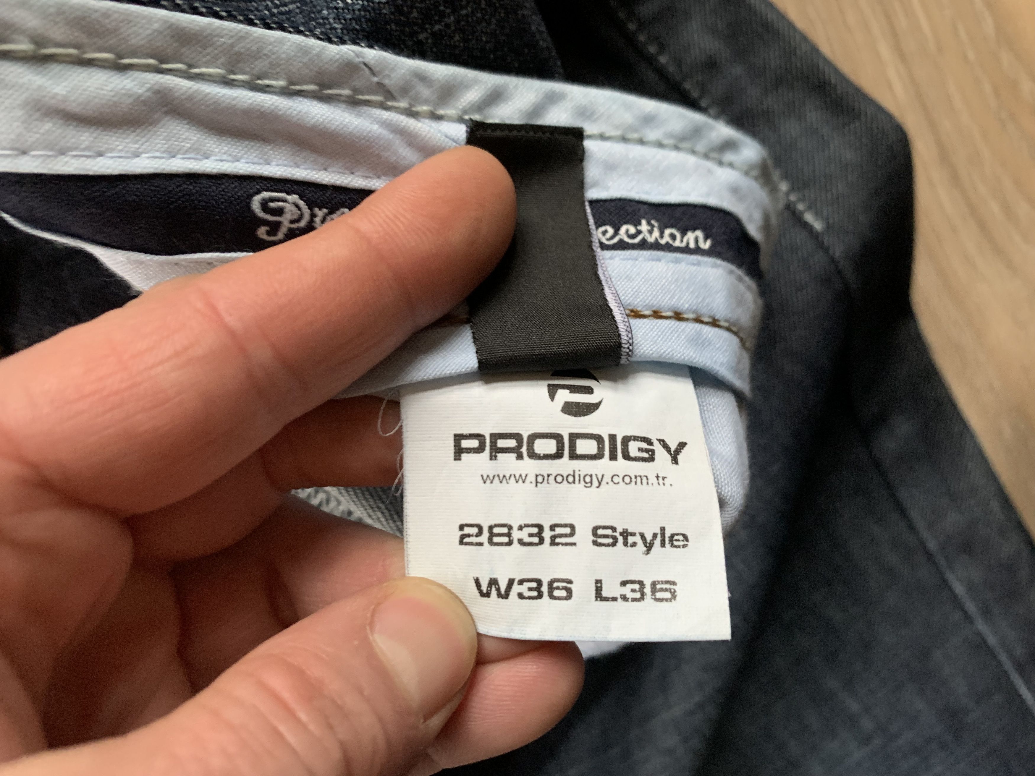 Other Vintage Prodigy Blue Denim Jeans Size US 36 / EU 52 - 10 Thumbnail