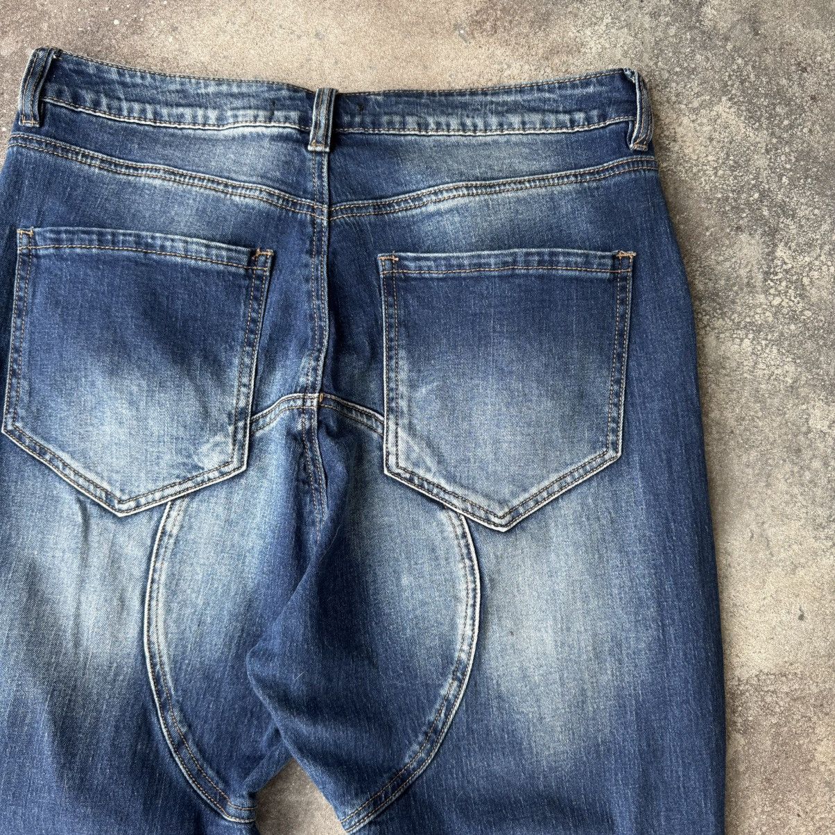 Hysteric Glamour × Japanese Brand × Vintage Vintage Painted Patchwork Washed Distressed Y2K Jeans Size US 32 / EU 48 - 11 Thumbnail