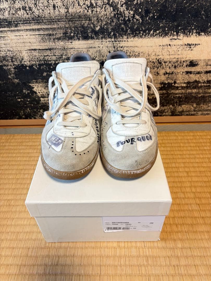 Maison Margiela Graffiti Sneakers | Grailed