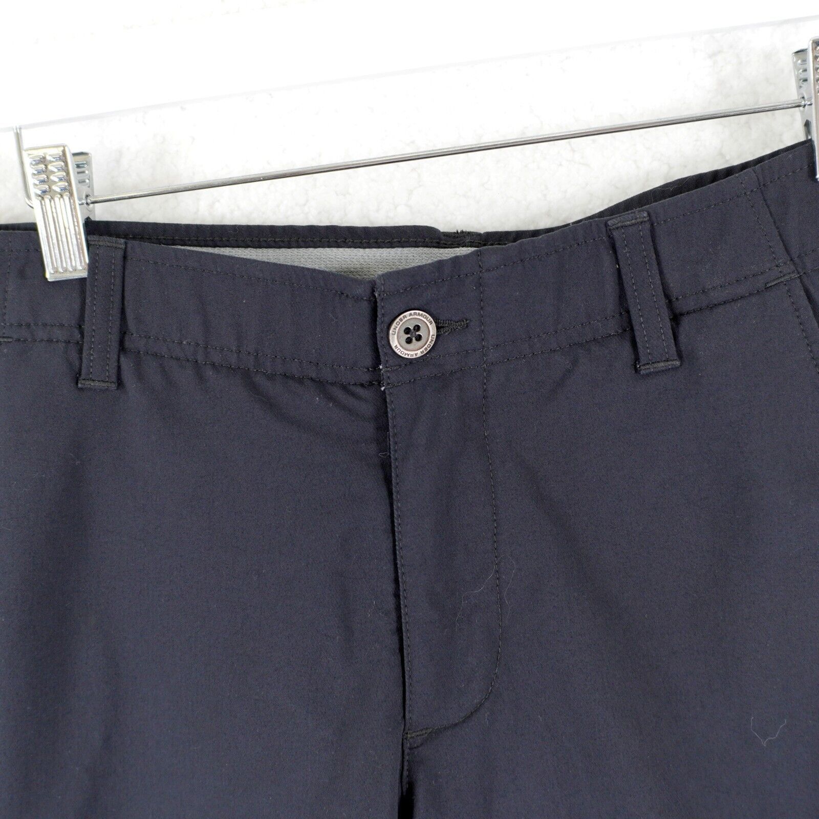 Under Armour Under Armour Blue Elastic Waist Low Rise Athletic Nylon Poly Size US 31 - 3 Thumbnail