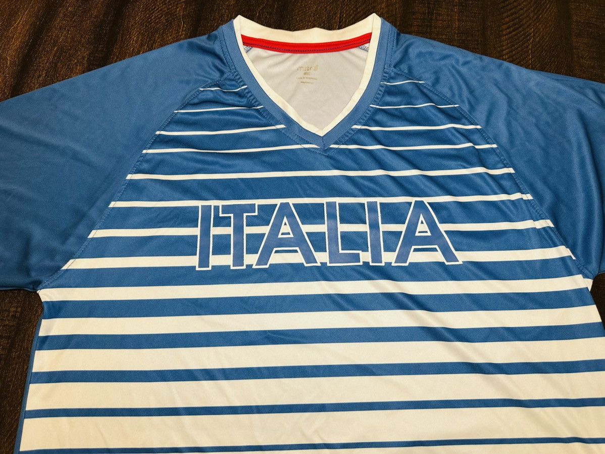 Other Mitre Italia Italy Soccer Shirt Men's Jersey-Size Large Size US L / EU 52-54 / 3 - 3 Thumbnail