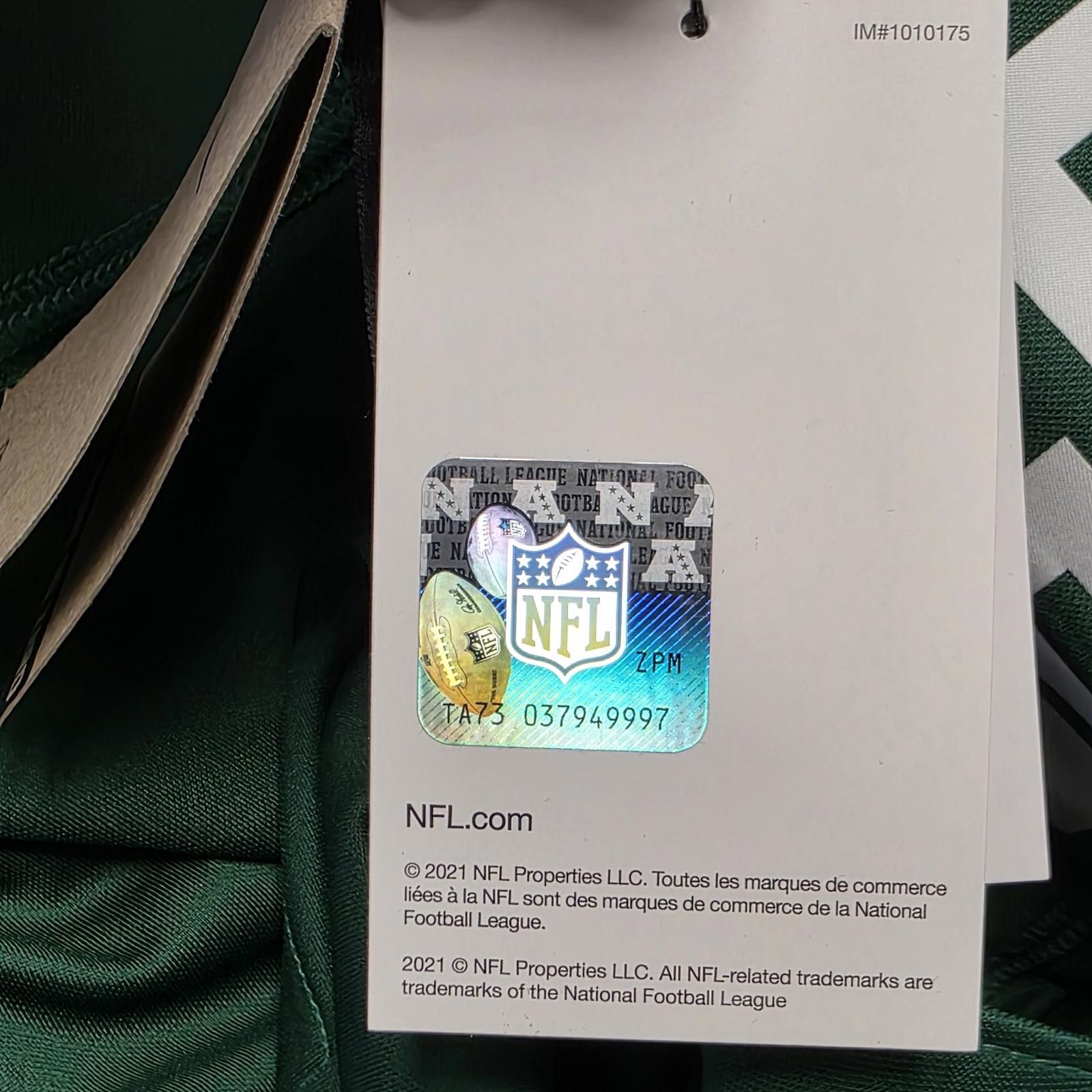 Nike Nike Aaron Rodgers New York Jets 8 Limited Jersey Mens XL Size US XL / EU 56 / 4 - 7 Thumbnail