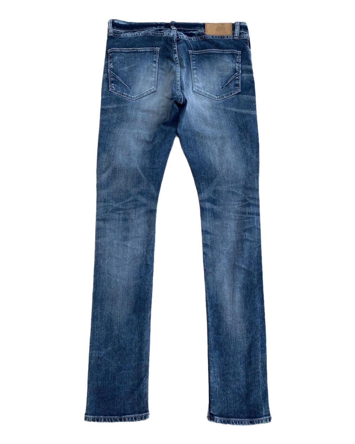 GOSTAR DE FUGA × Hysteric Glamour × Tornado Mart GOSTAR DE FUGA DISTRESSED DENIM DESIGN SKINNY JEANS Size 30" / US 8 / IT 44 - 4 Thumbnail