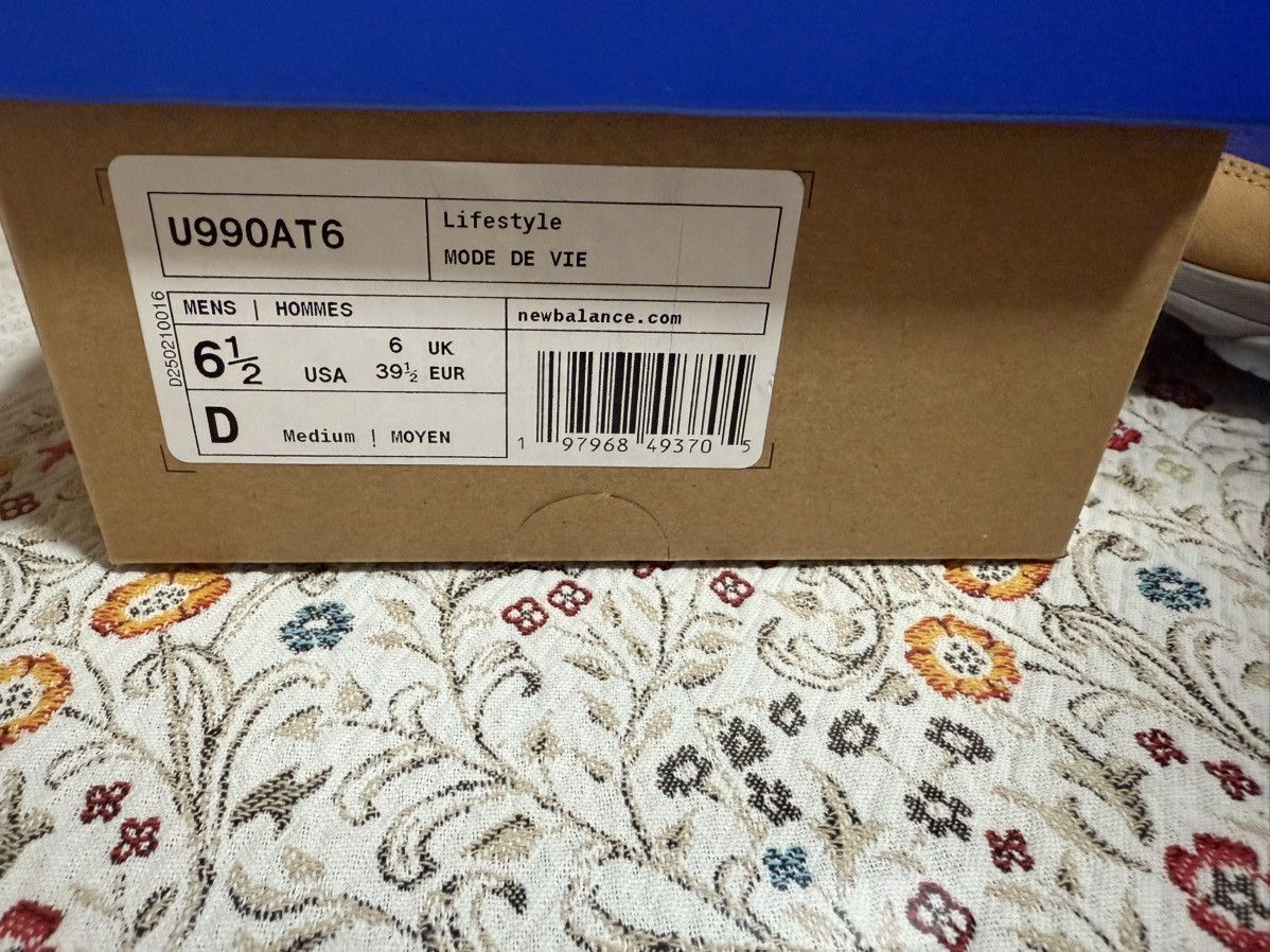 New Balance NEW BALANCE ACTION BRONSON X 990V6 MADE IN USA AMAZÕNIA 6.5 Size US 11 / EU 44 - 9 Thumbnail